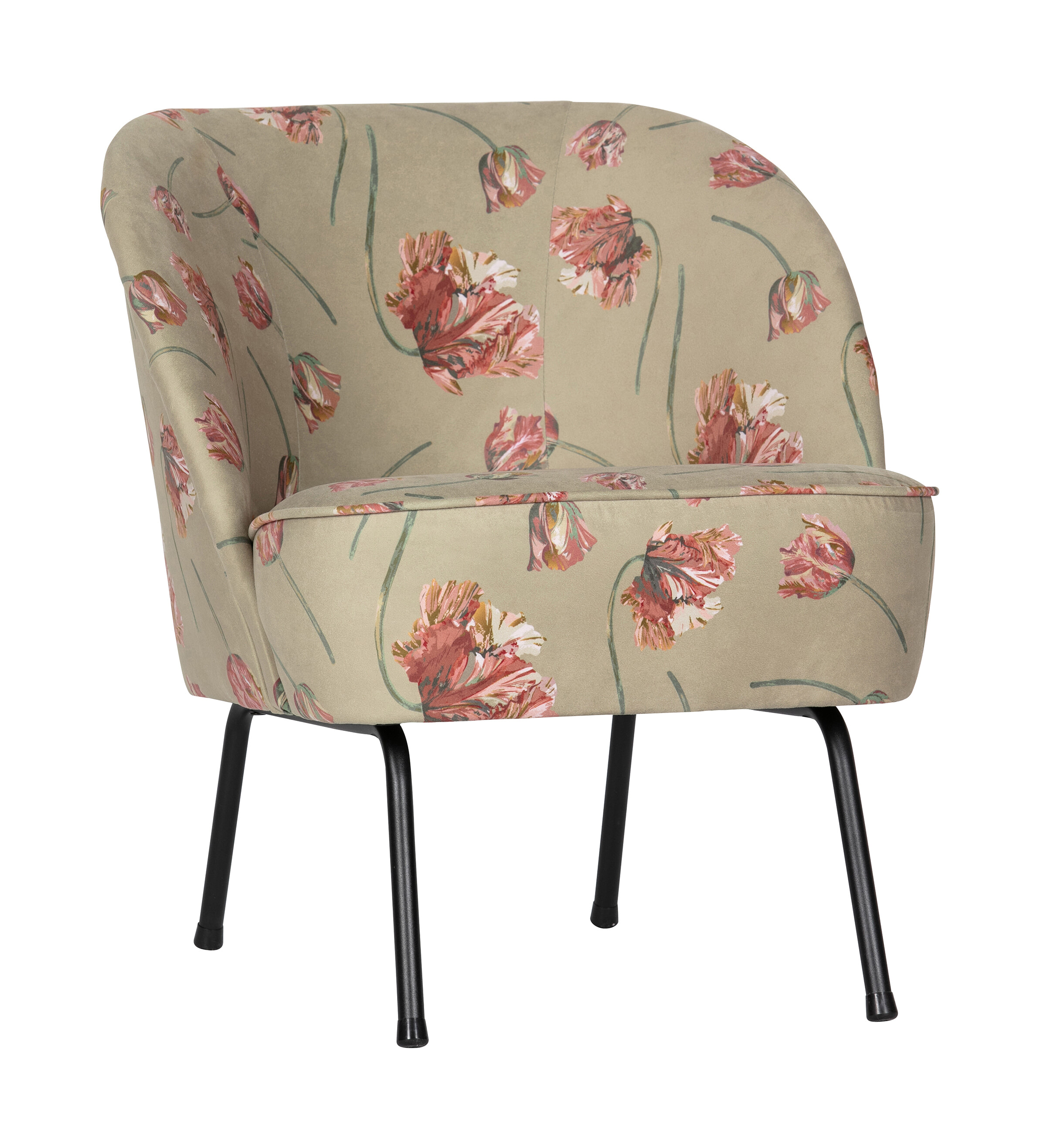 BePureHome Fauteuil Vogue Velvet - Rococo Agave