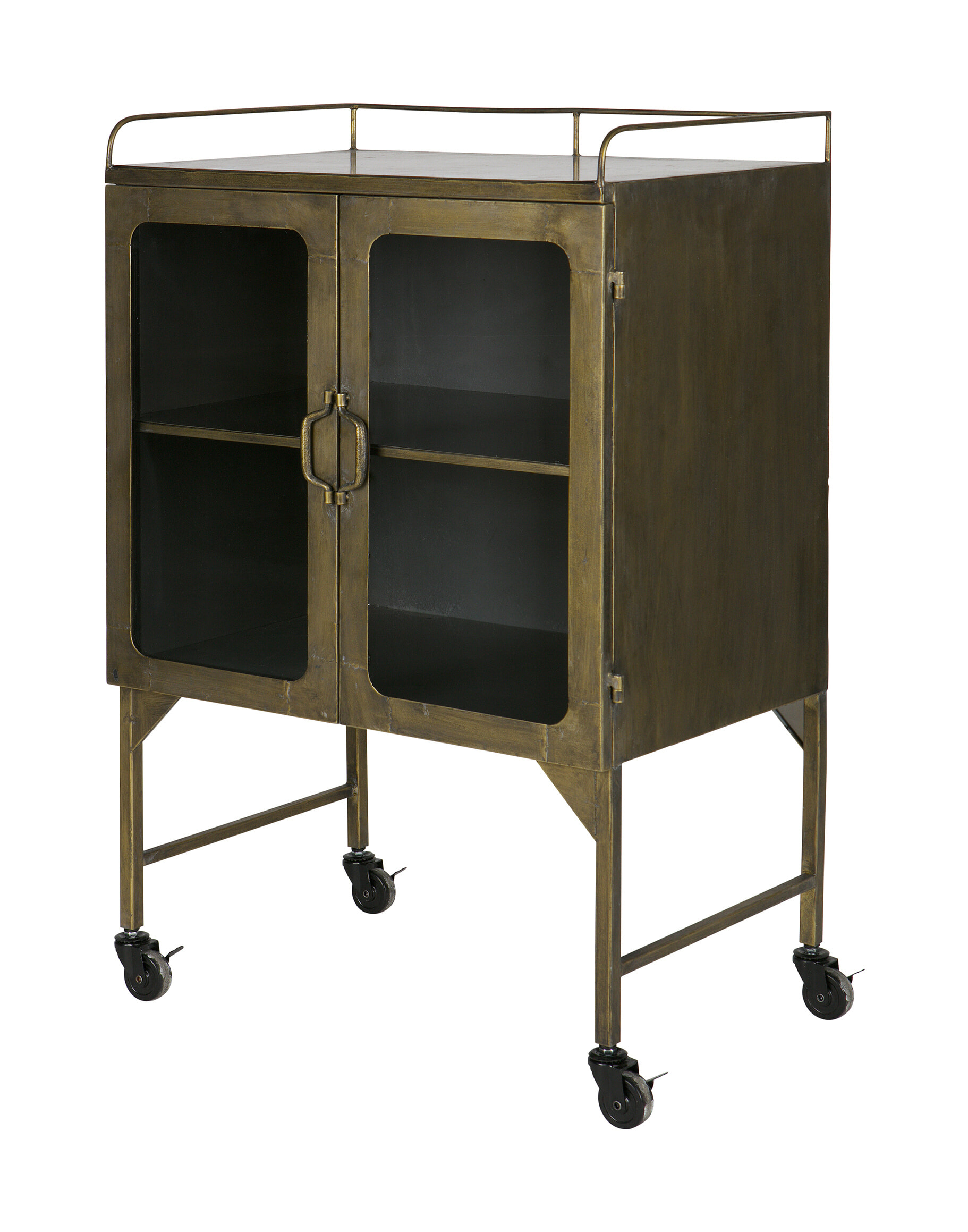 BePureHome Vitrinekast 'Talent' kleur Antique Brass BePureHome Vitrinekast 'Talent' kleur Antique Brass