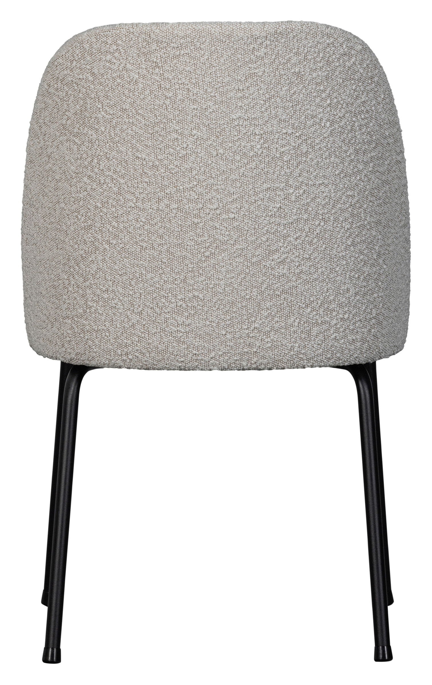 WOOOD Eetkamerstoel 'Vogue' Bouclé, kleur Naturel