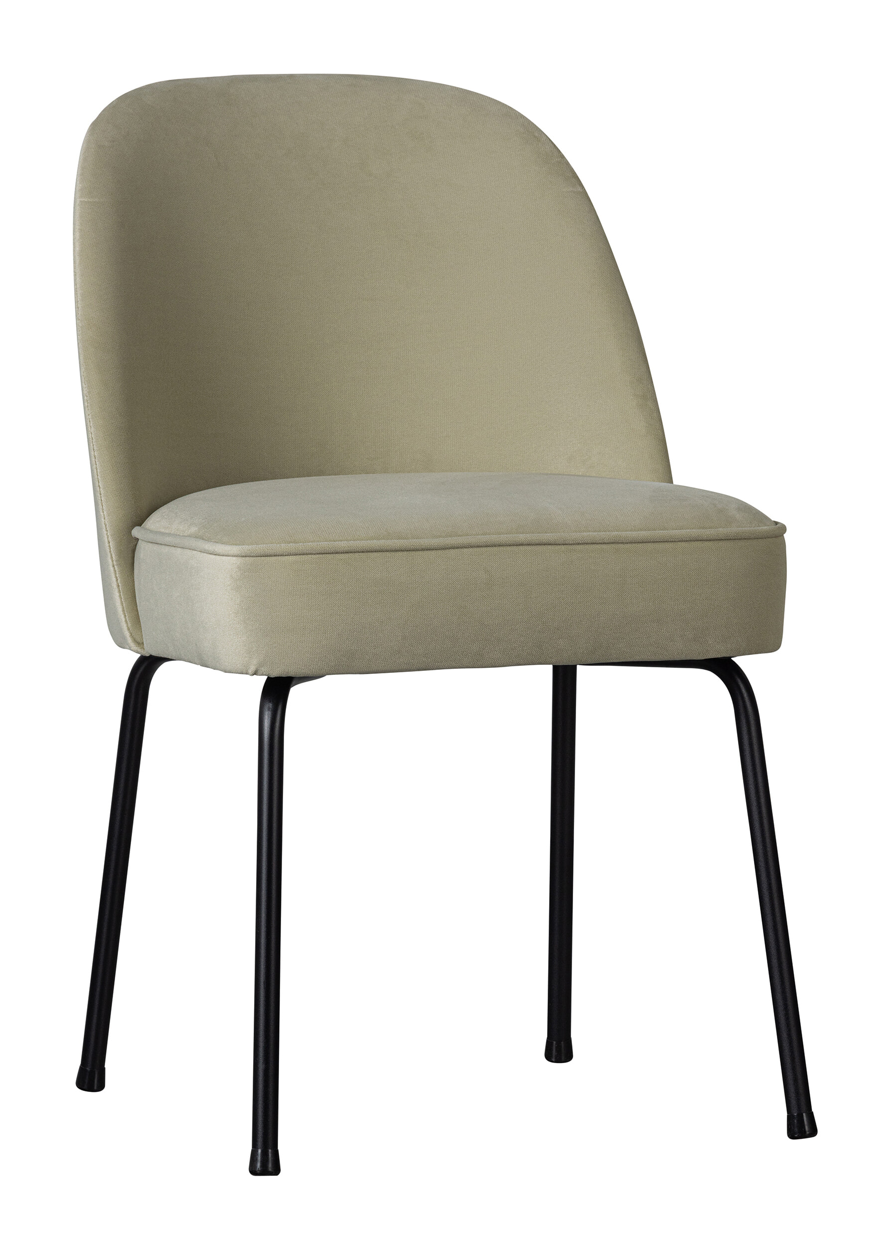 BePureHome Eetkamerstoel 'Vogue' Velvet, kleur Pistache