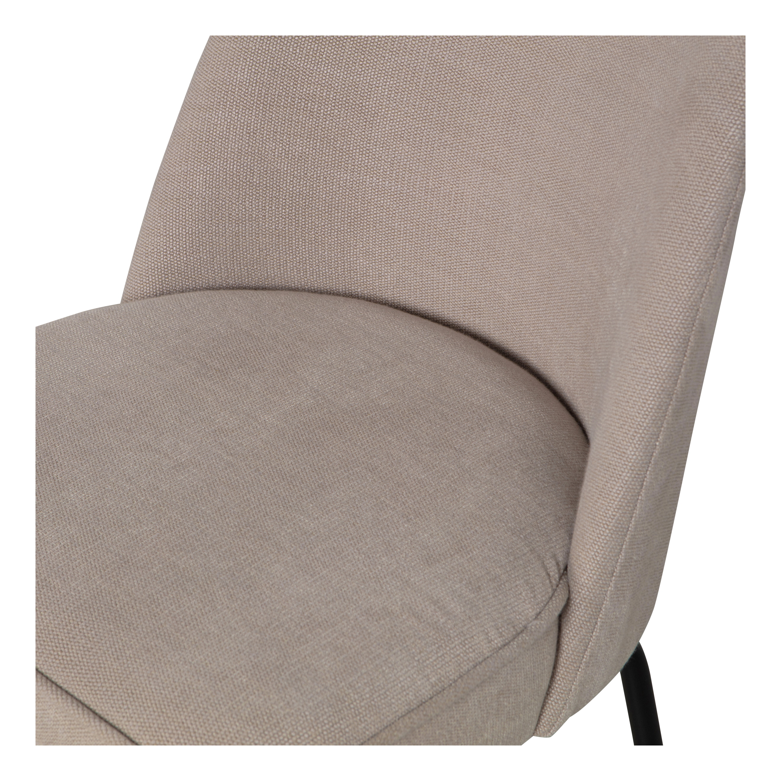 WOOOD Eetkamerstoel 'Vogue' Woven, kleur Zand