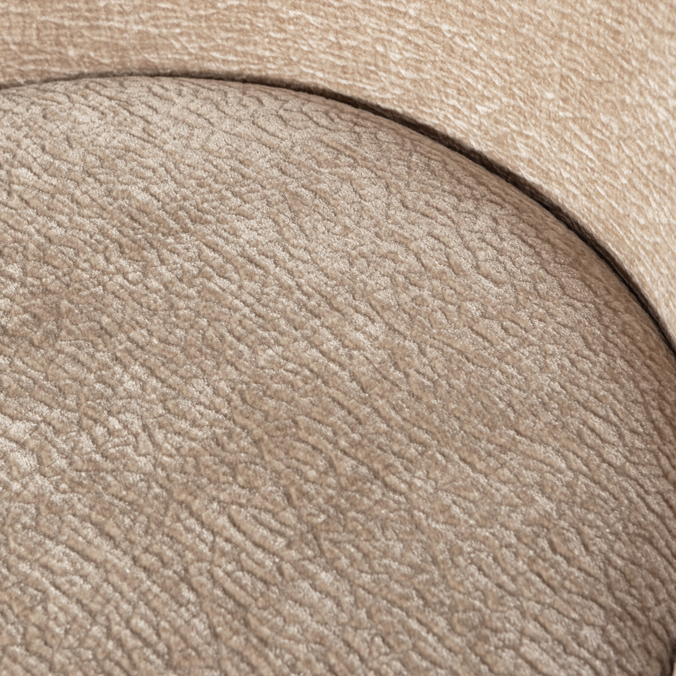 WOOOD Eetkamerstoel 'Vogue' Chenille, kleur Zand