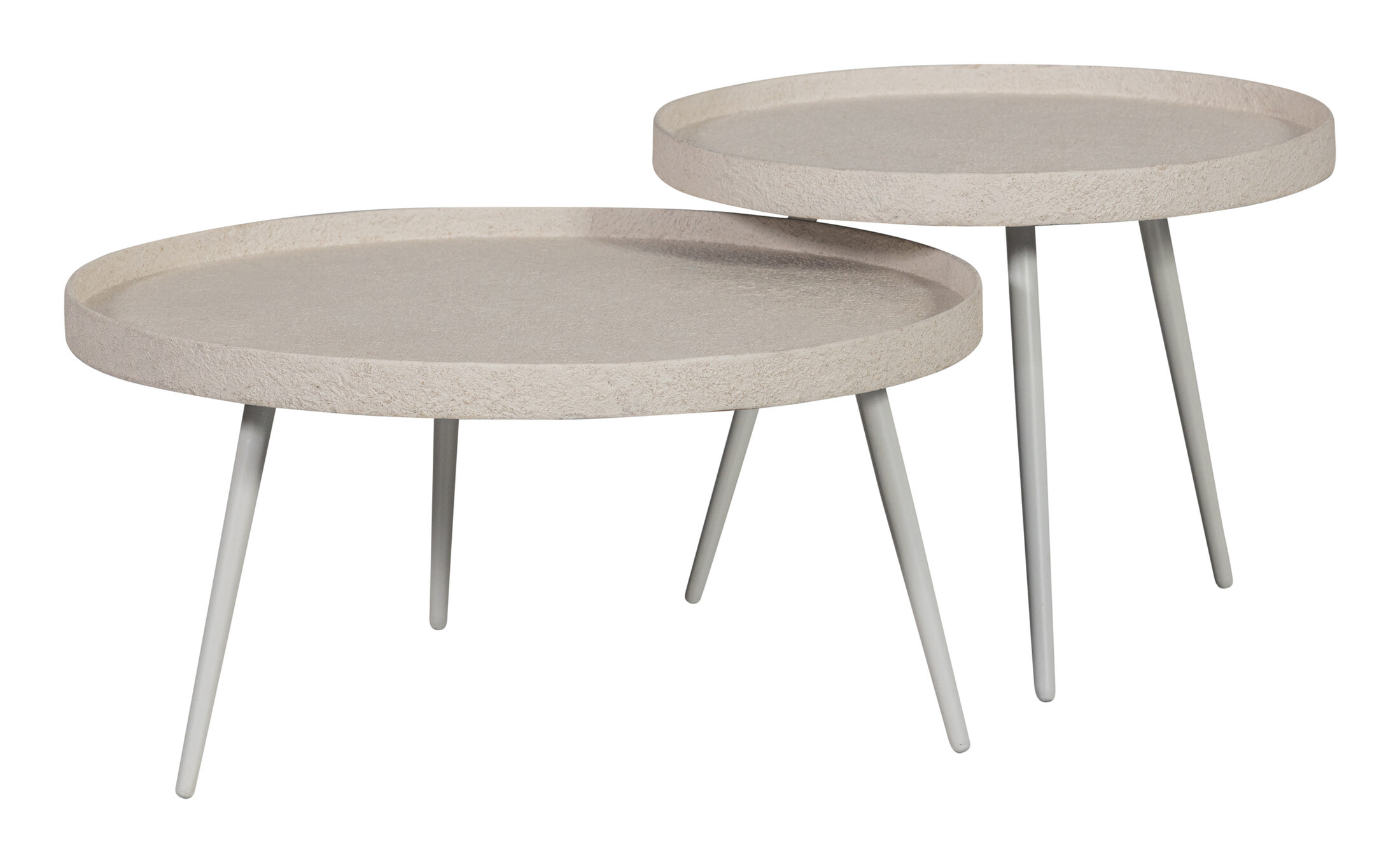 WOOOD Bijzettafel 'Bounds' 74cm, kleur Naturel