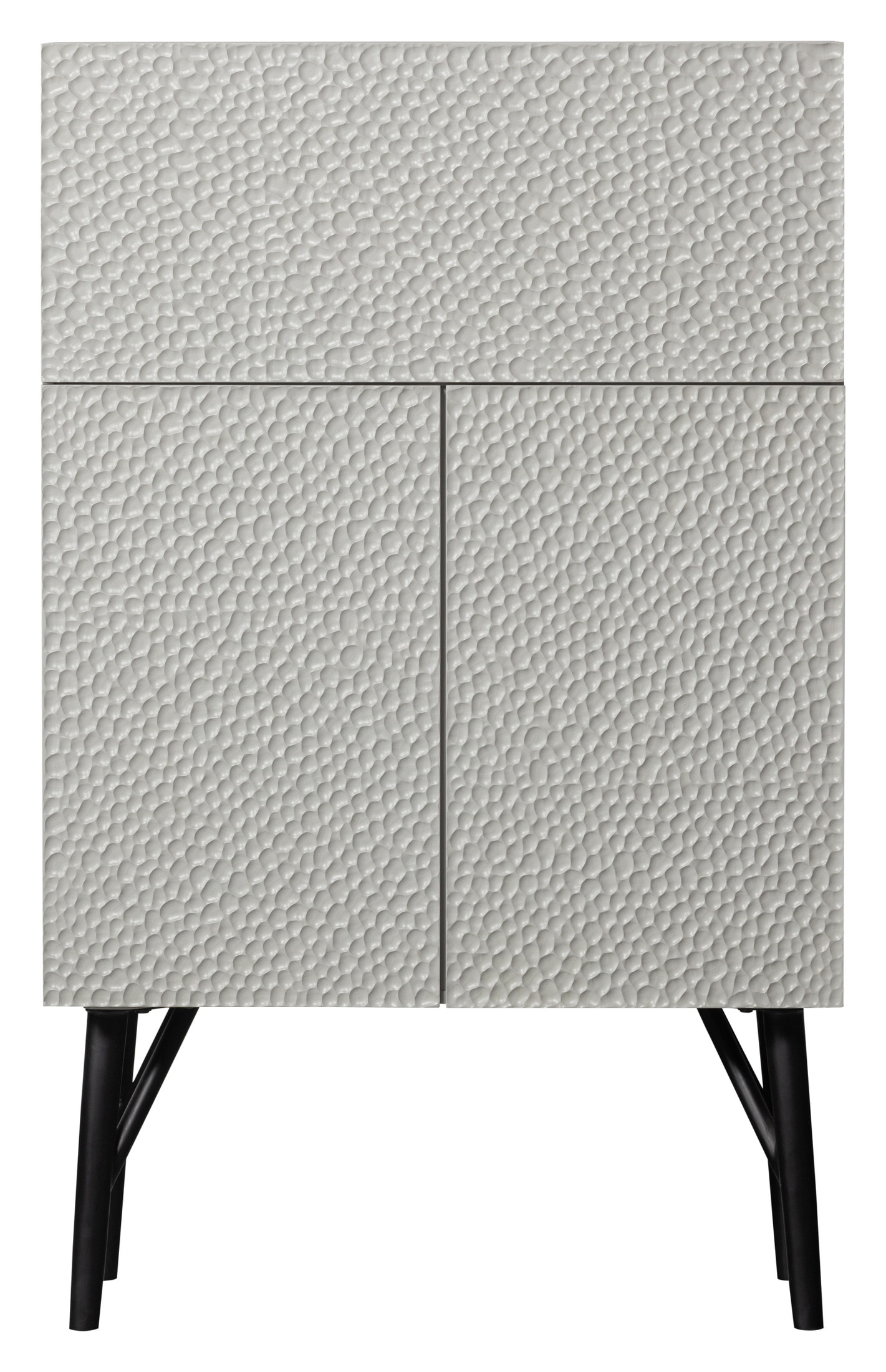 WOOOD Opbergkast 'Carved' Mangohout, 146 x 90cm