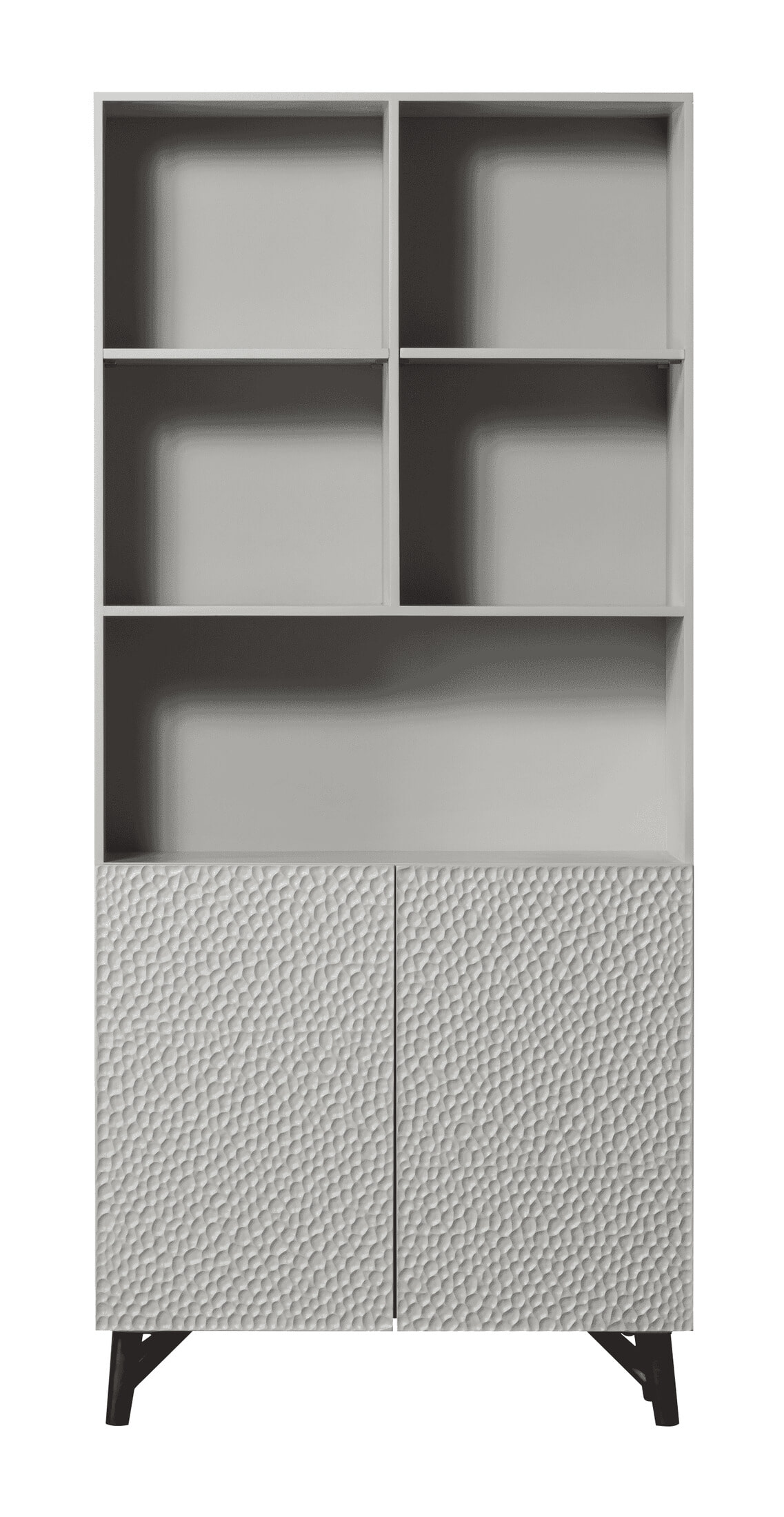 WOOOD Opbergkast 'Carved' Mangohout, 200 x 90cm