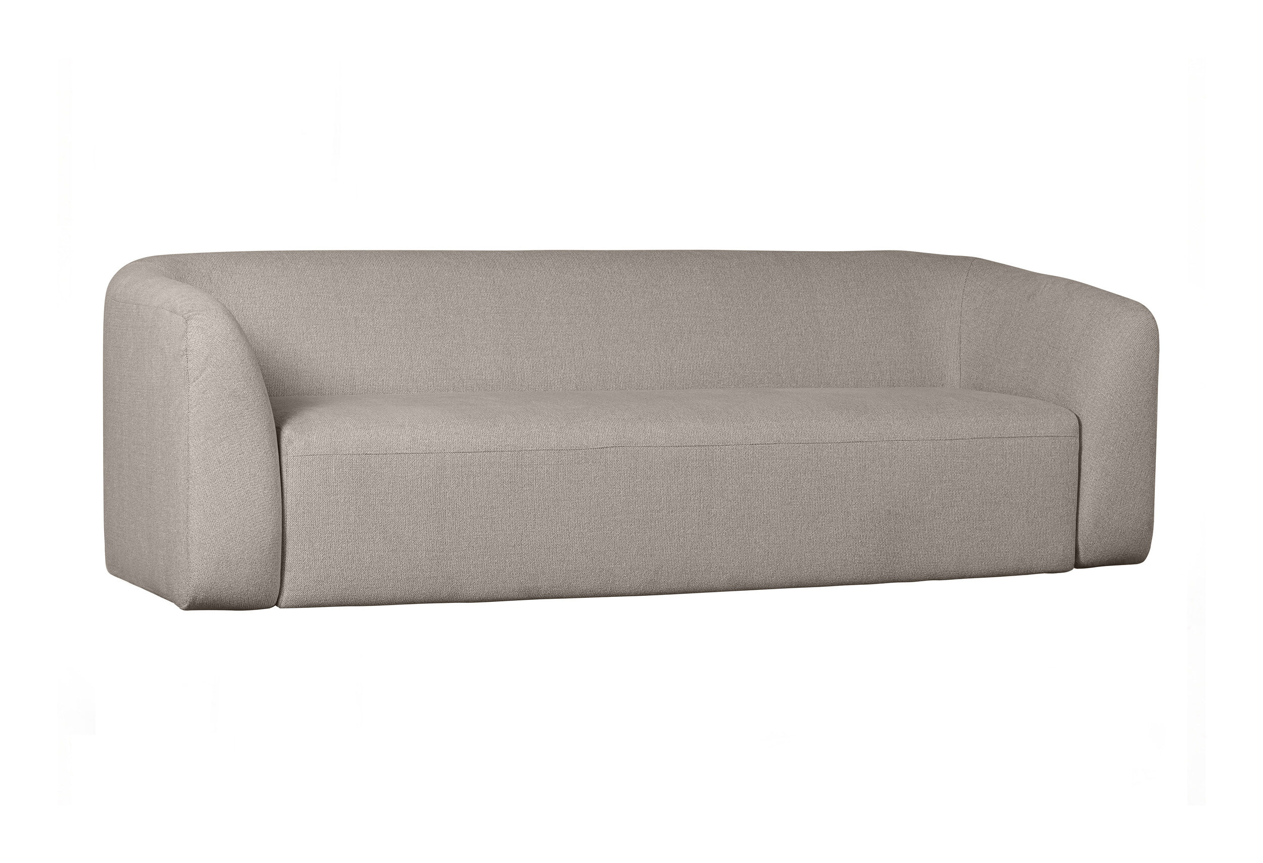 WOOOD 3-zits Bank 'Sloping' kleur Off White Melange