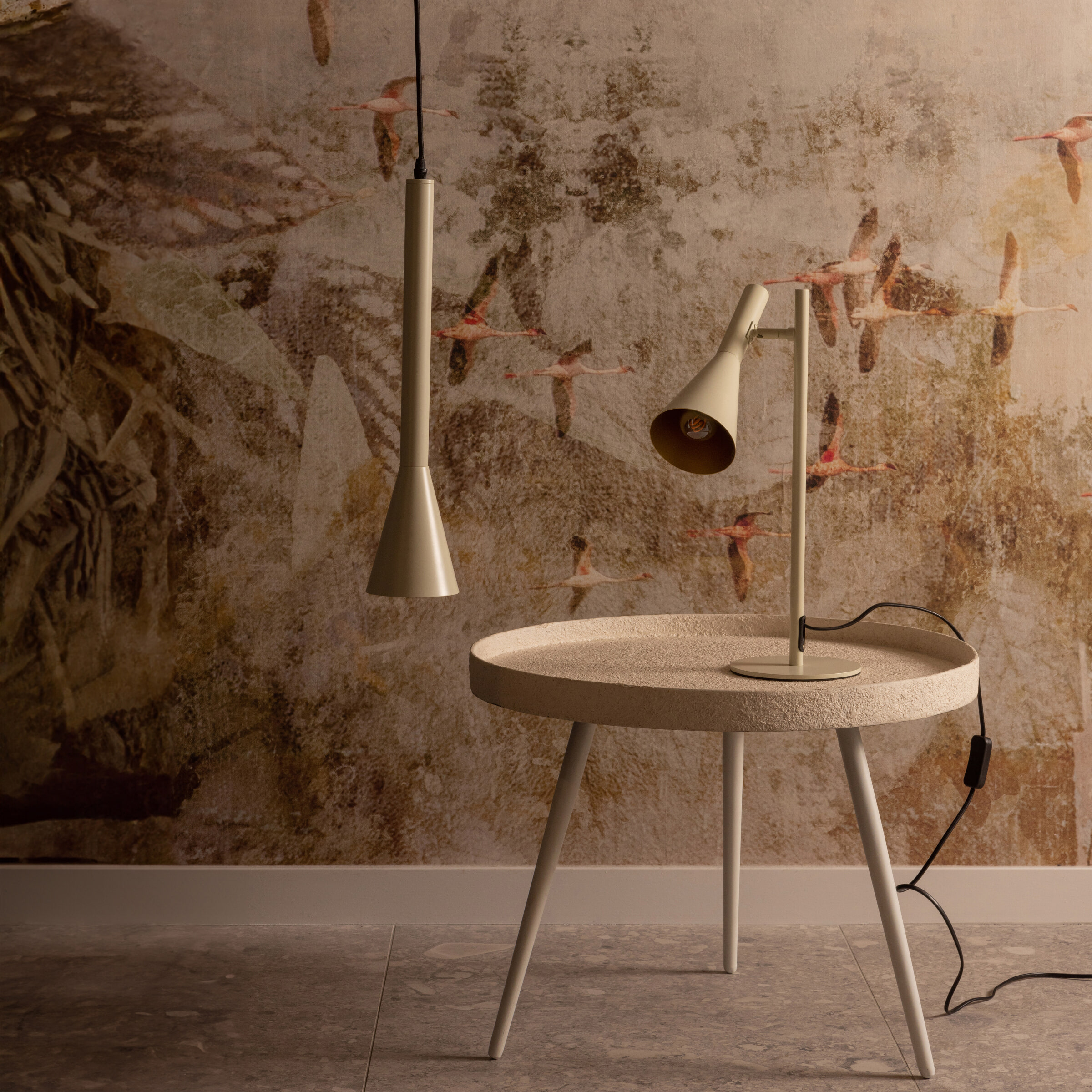 WOOOD Bijzettafel 'Bounds' 58cm, kleur Naturel