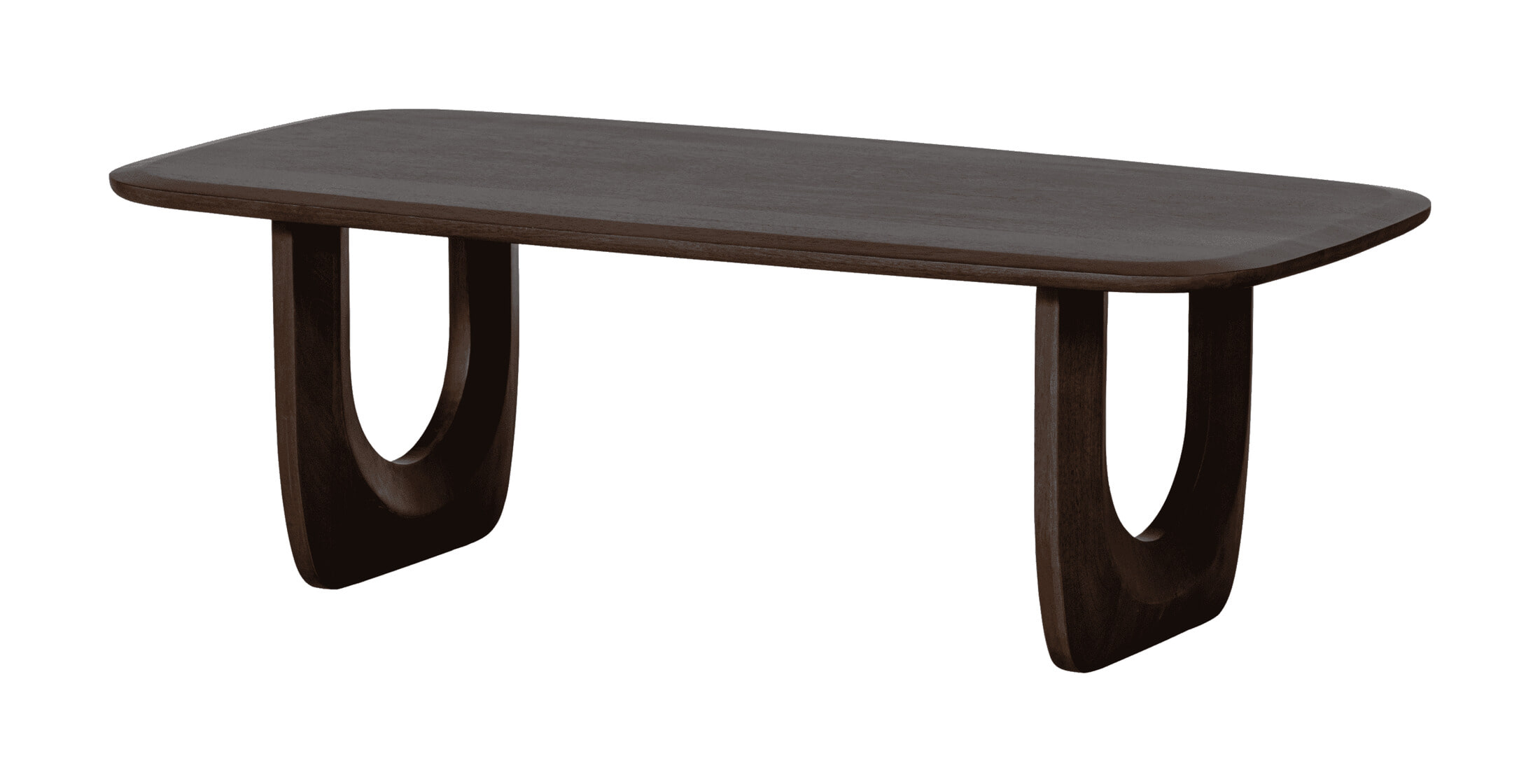 WOOOD Salontafel Frequent Mangohout, 120 x 60cm - Walnoot - BePureHome