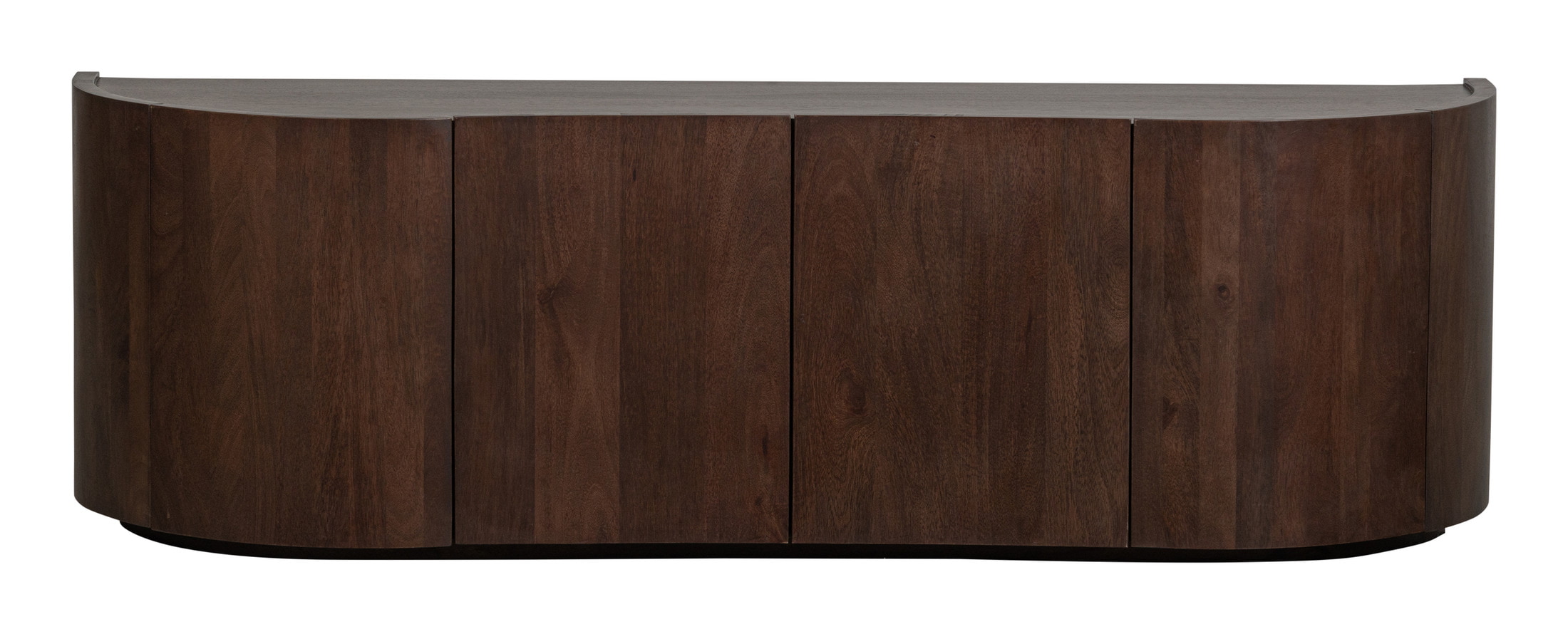 WOOOD Dressoir 'Sense' Mangohout, 160cm, kleur Walnoot