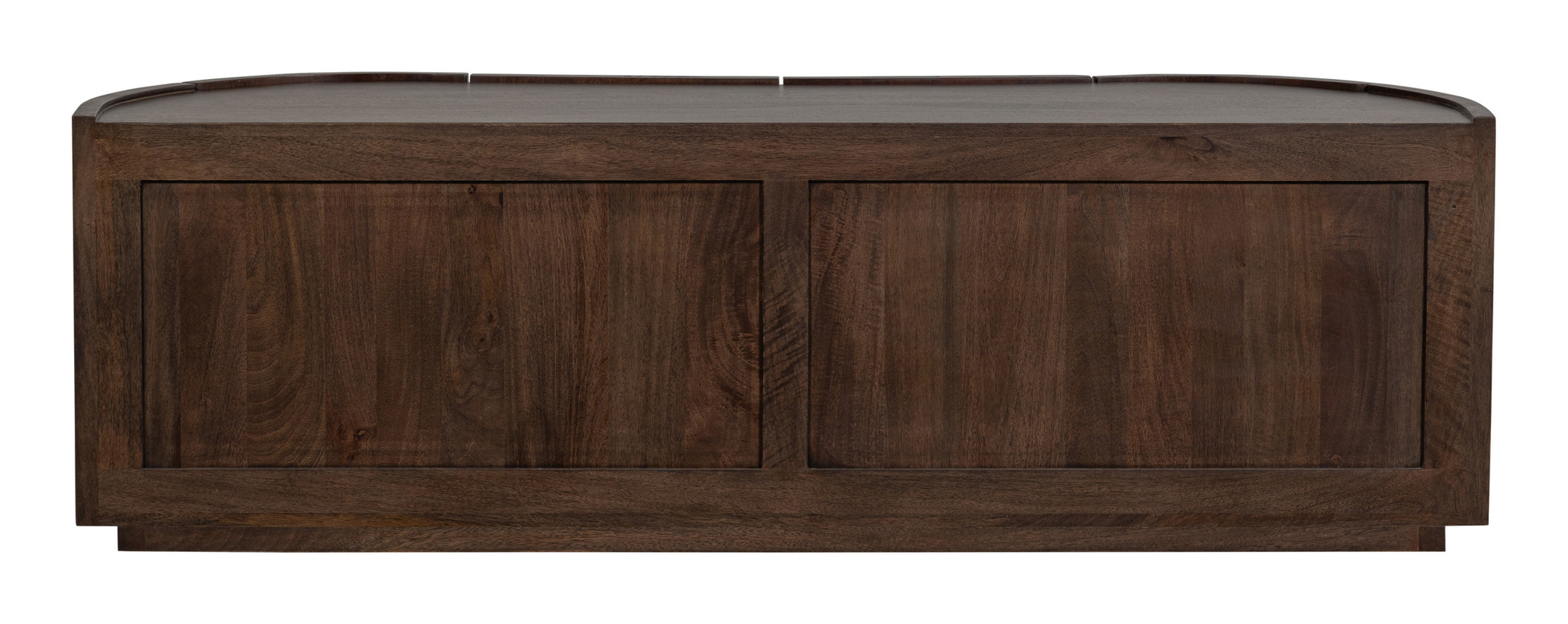 WOOOD Dressoir 'Sense' Mangohout, 160cm, kleur Walnoot