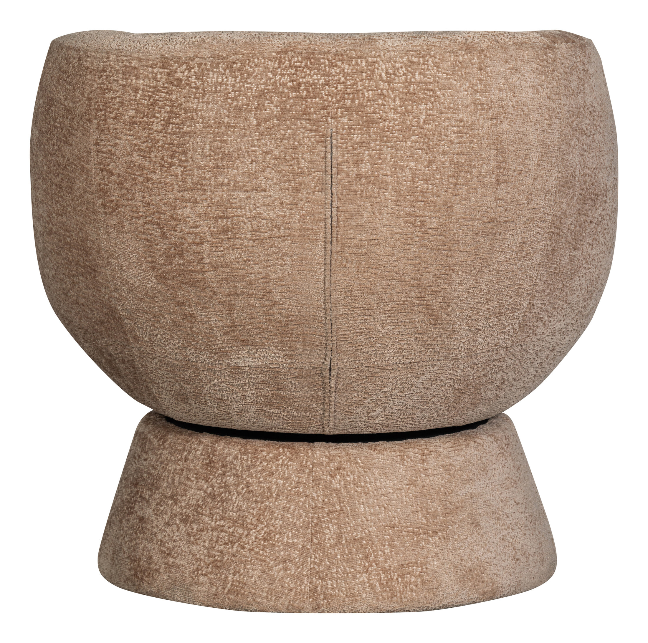 WOOOD Draaifauteuil 'Shuffle' Chenille, kleur Naturel