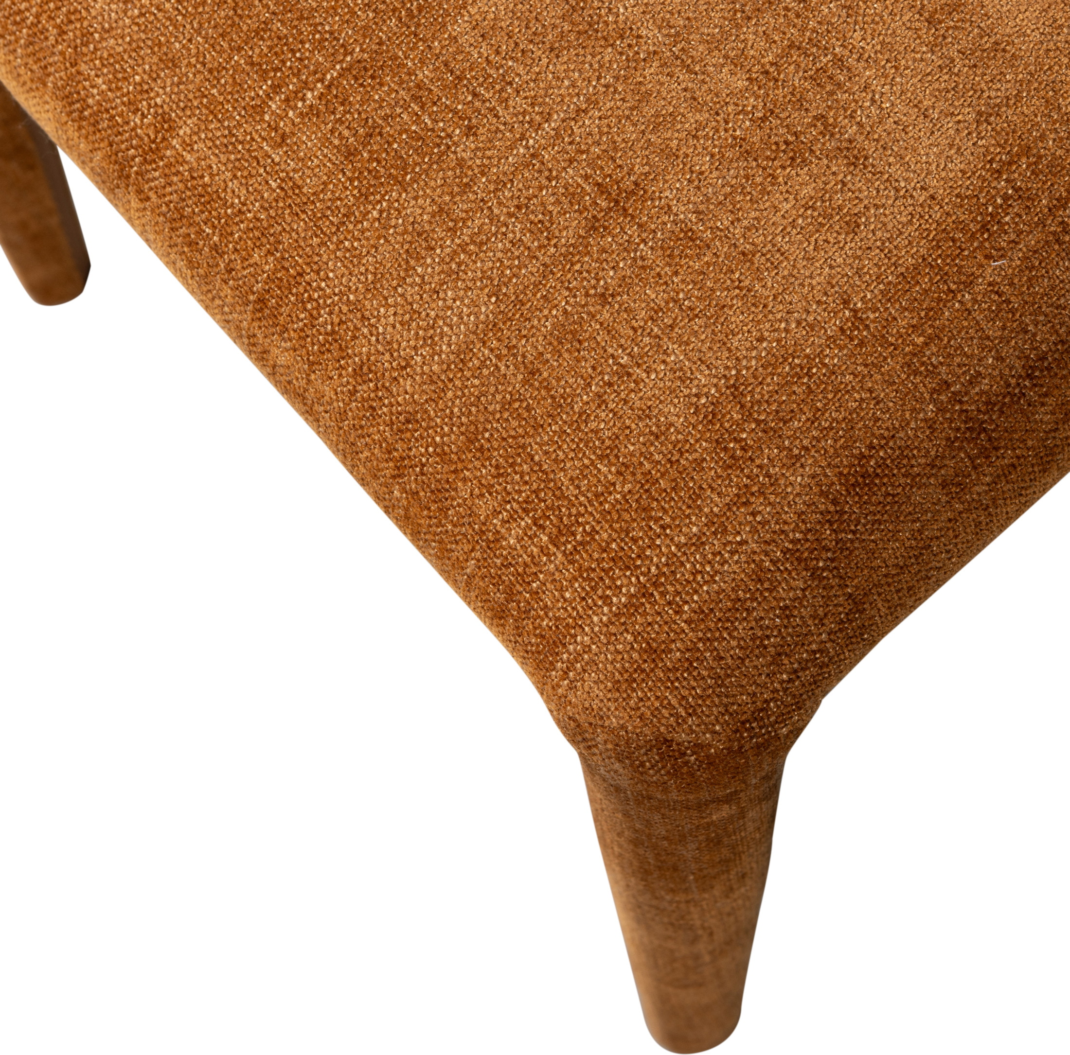 WOOOD Eetkamerstoel 'Permit' Geweven, kleur Cinnamon