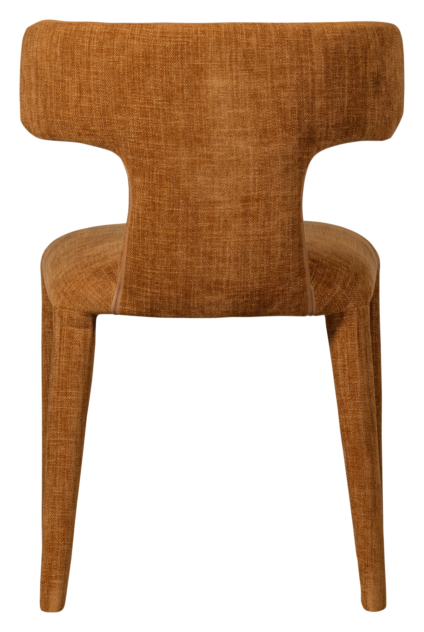 WOOOD Eetkamerstoel 'Permit' Geweven, kleur Cinnamon