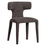 WOOOD Eetkamerstoel 'Permit' Geweven, kleur Espresso