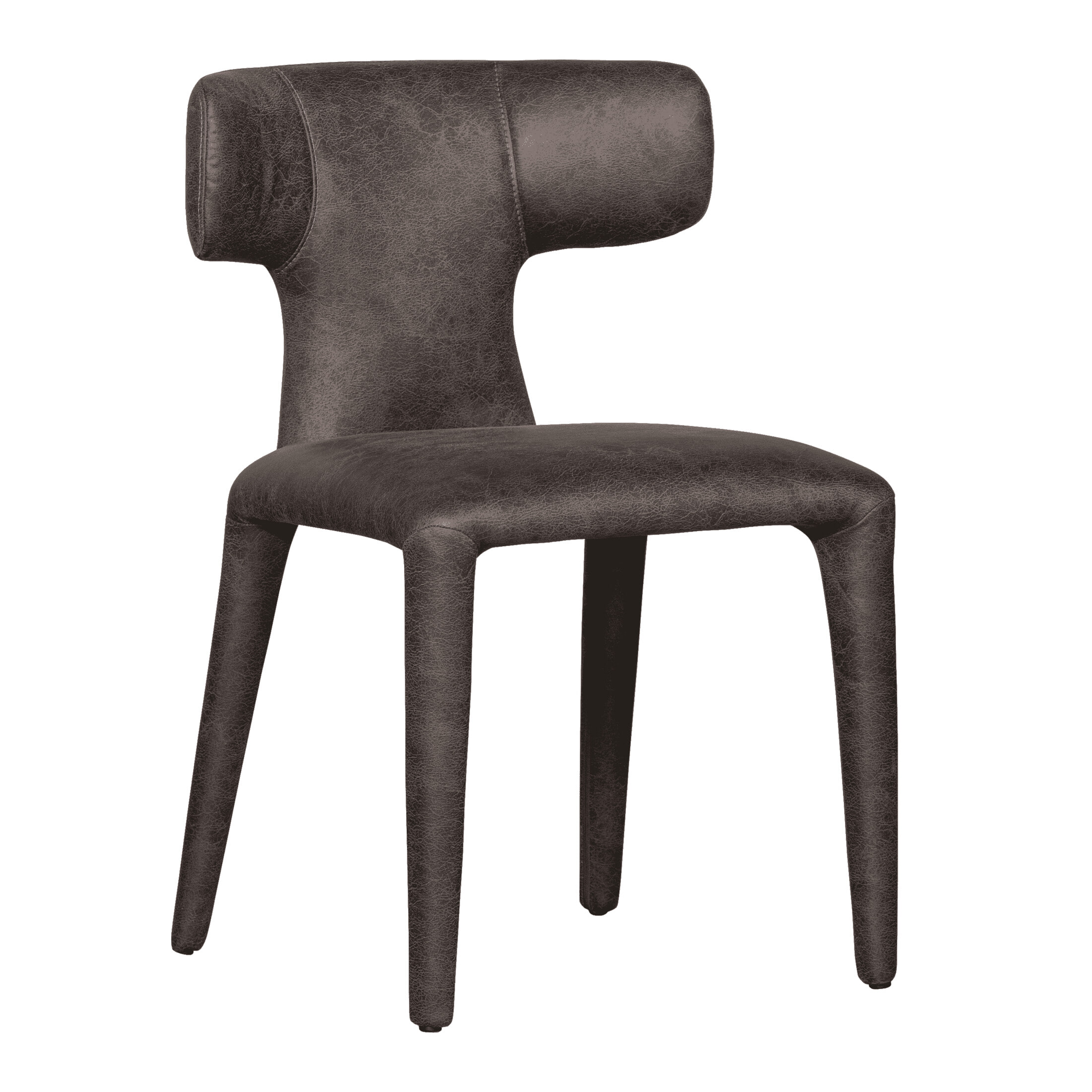 WOOOD Eetkamerstoel 'Permit' Lederlook