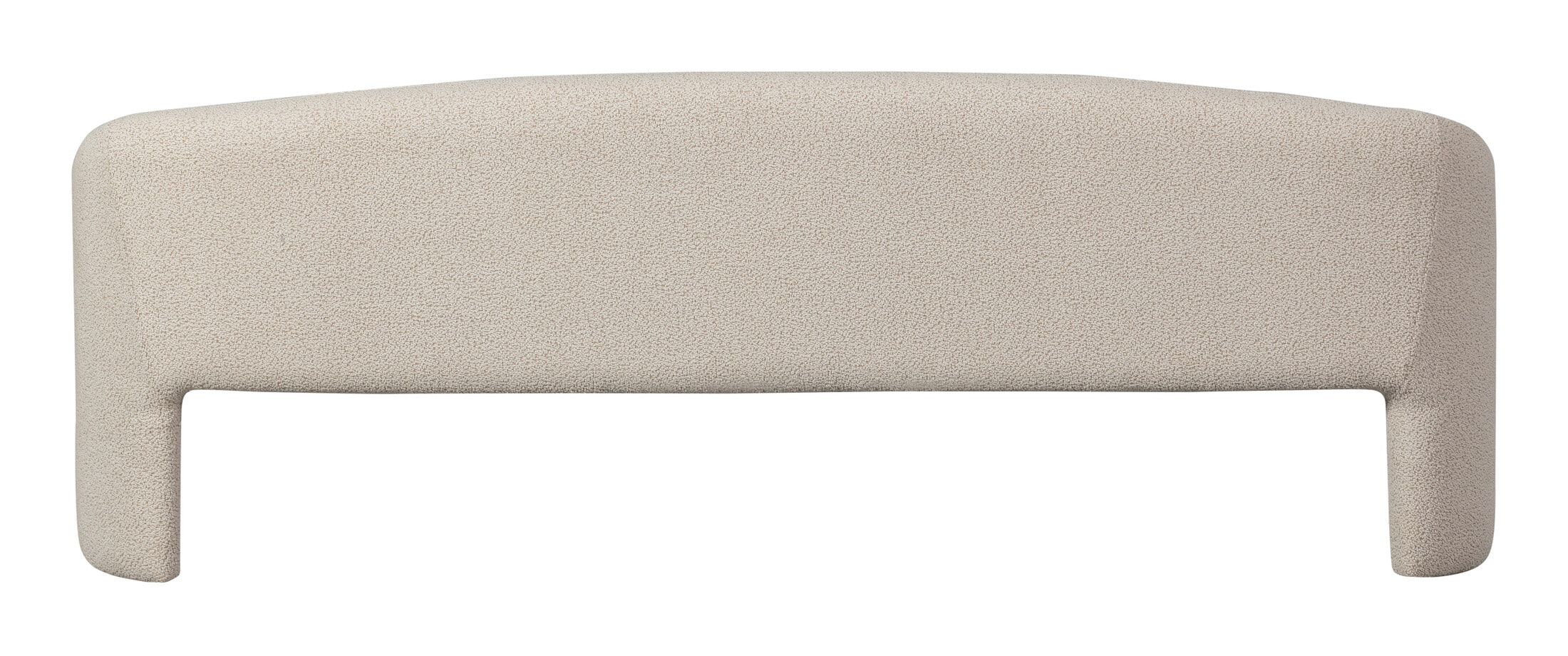 WOOOD Eetkamerbank 'Zone' Geweven, 160cm, kleur Beige