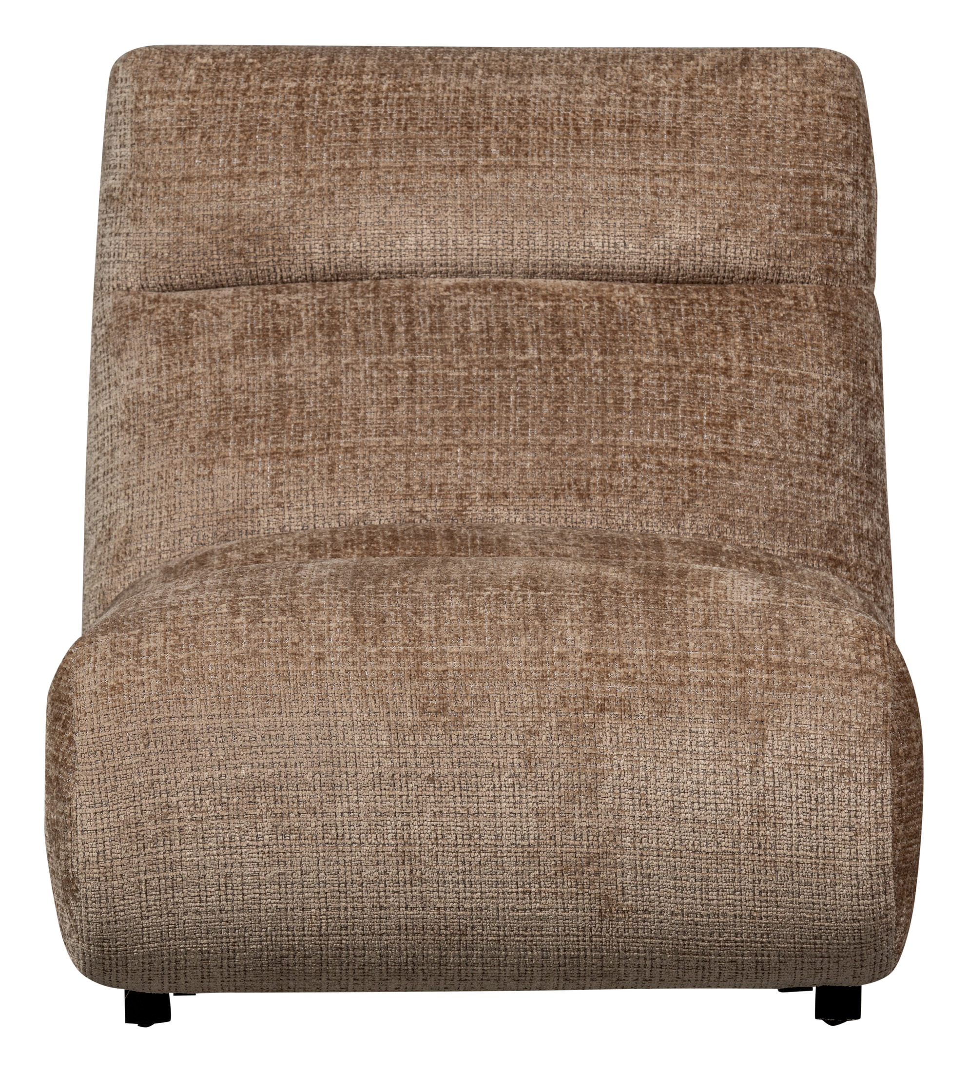 WOOOD Fauteuil 'Observe' Chenille, kleur Clay