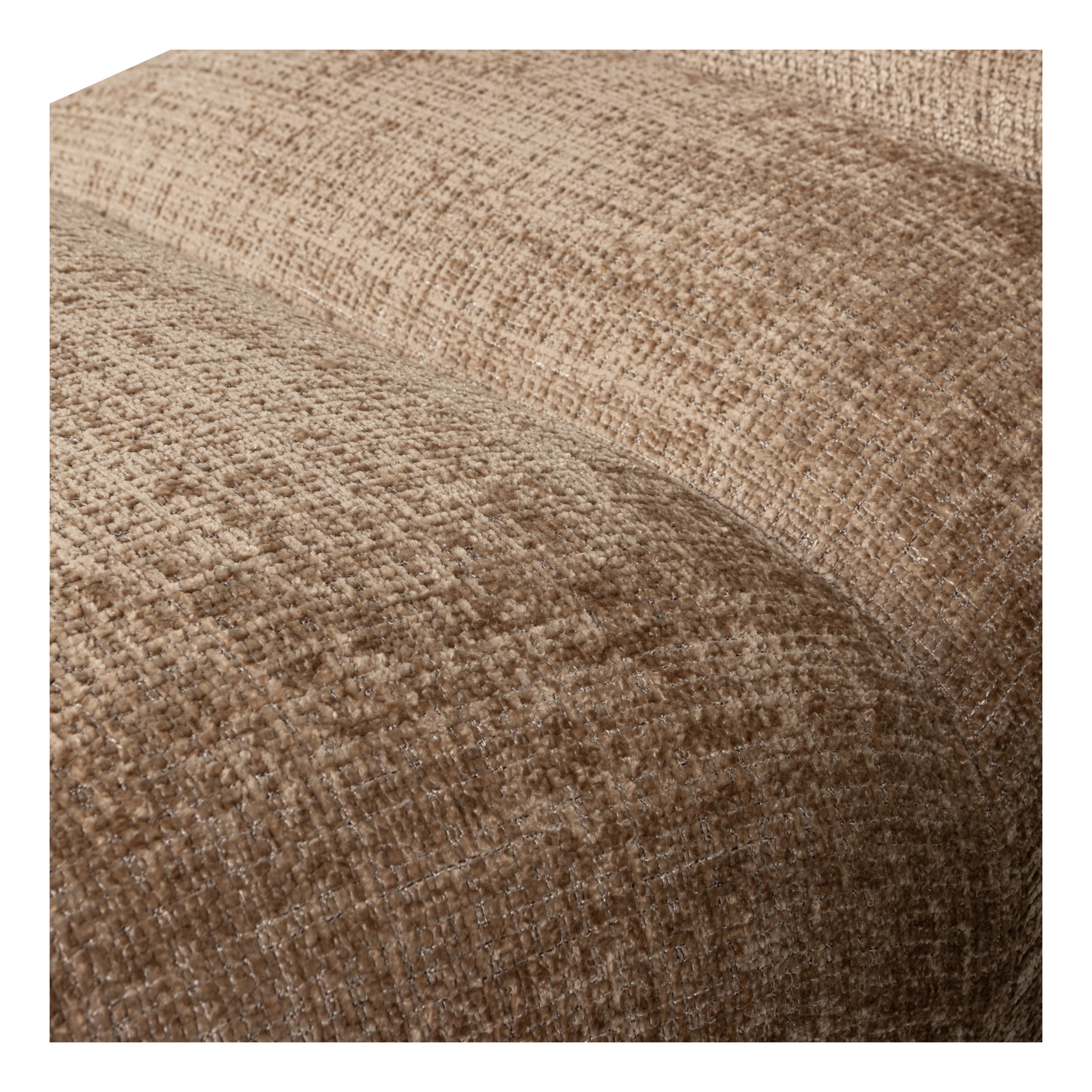 WOOOD Fauteuil 'Observe' Chenille, kleur Clay