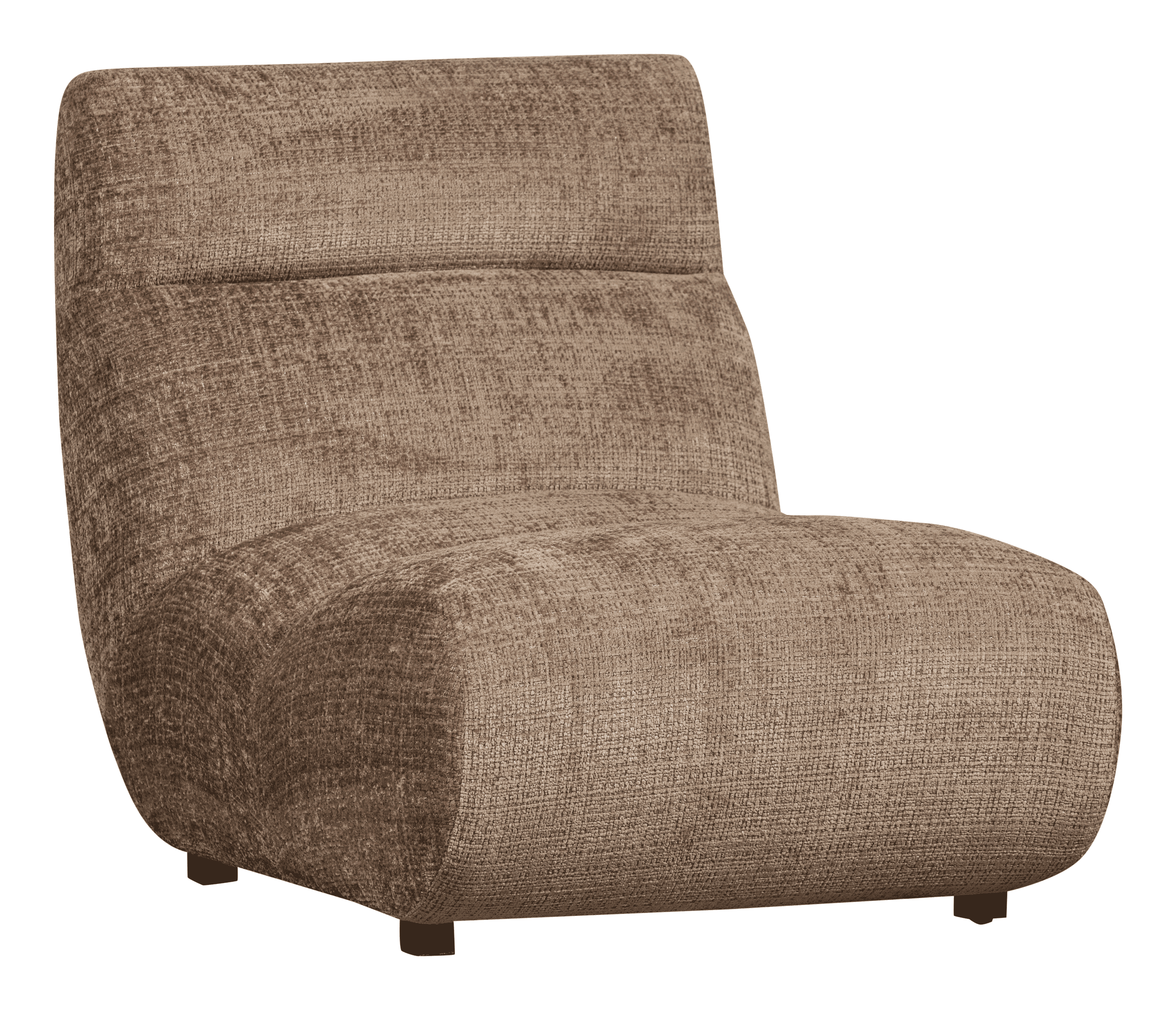 BePureHome Fauteuil Observe Chenille - Clay