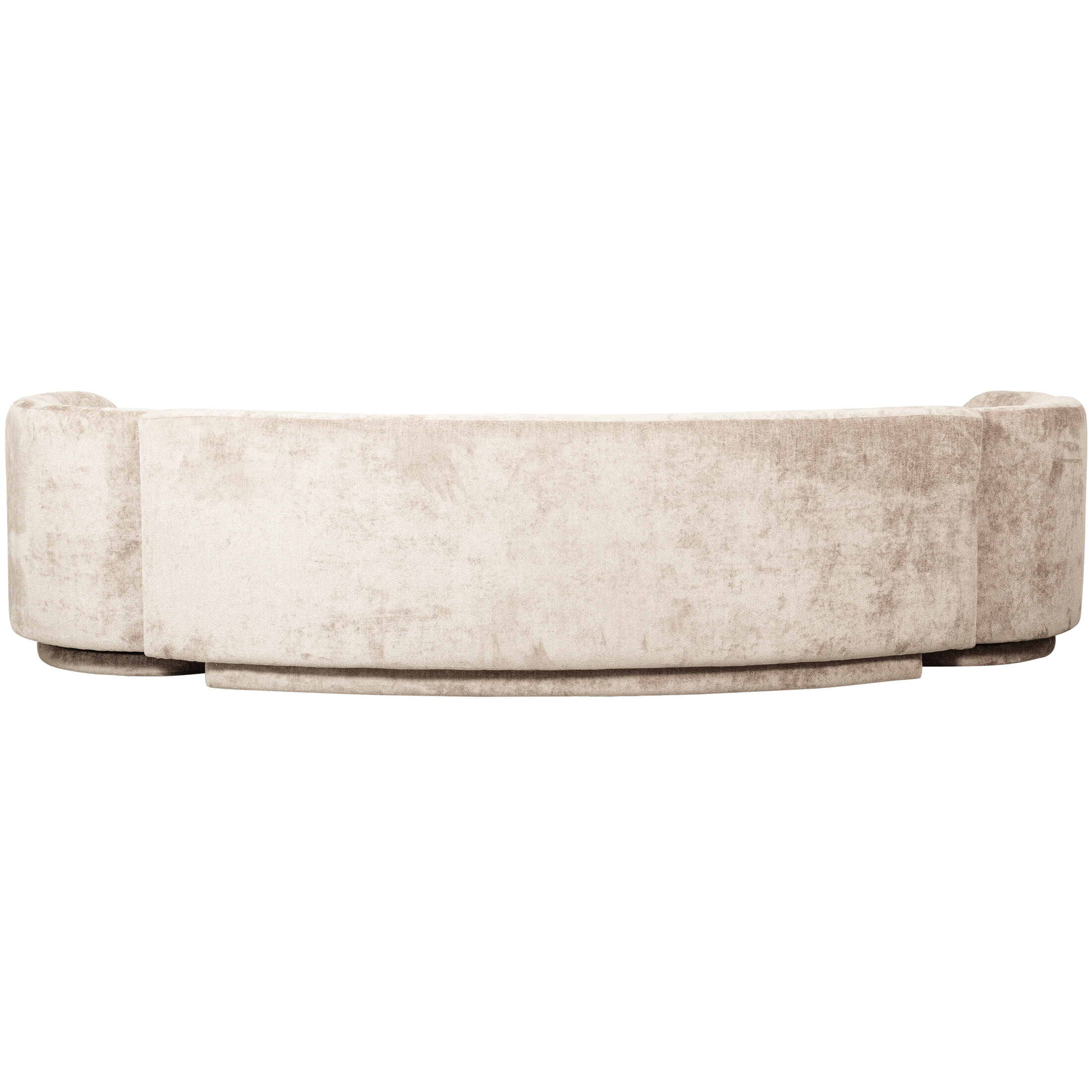 WOOOD Bank 'Combi-Popular' Bank+2 fauteuils, 290cm, Chenille, kleur Naturel