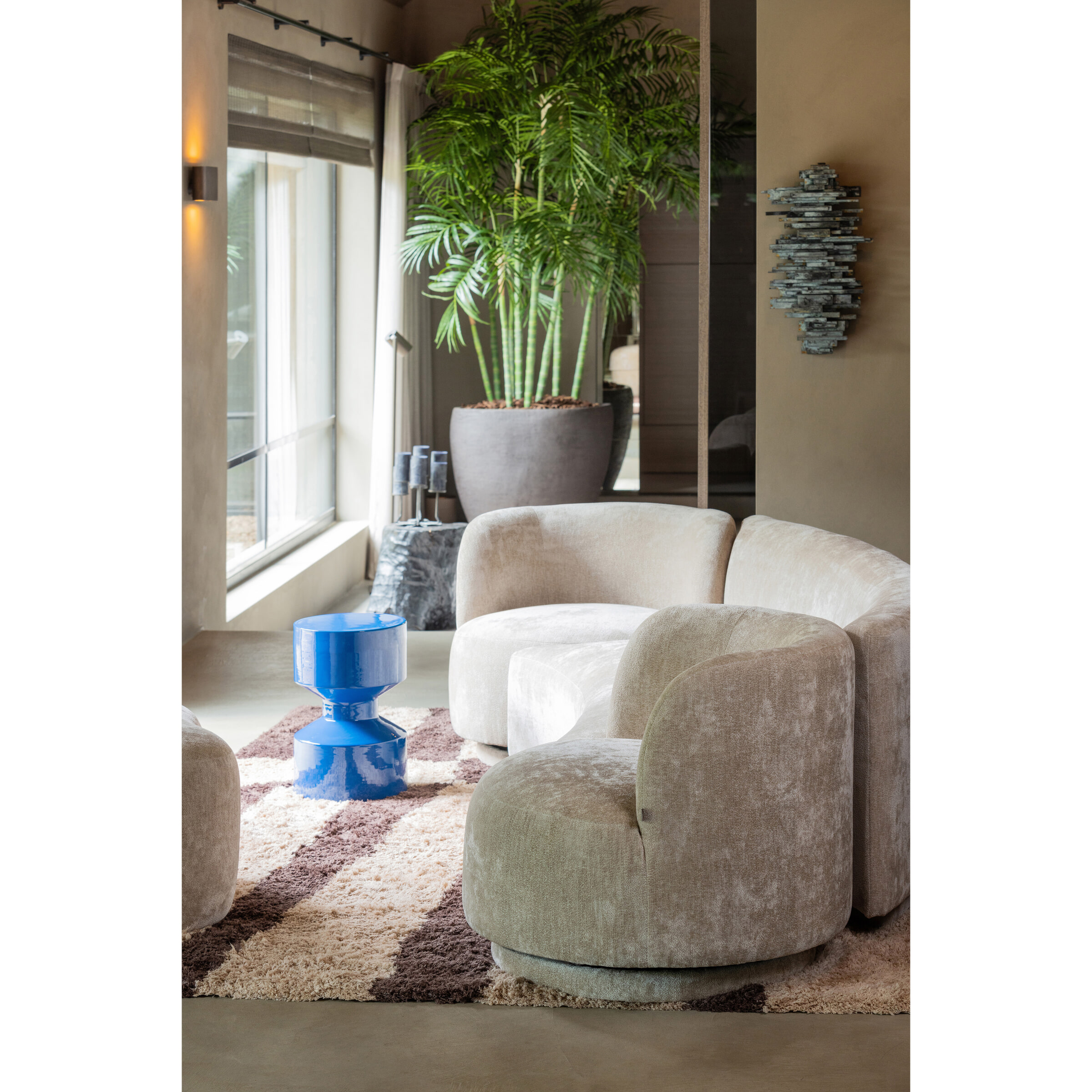 WOOOD Vloerkleed 'Fafa' Wol, 200 x 300cm