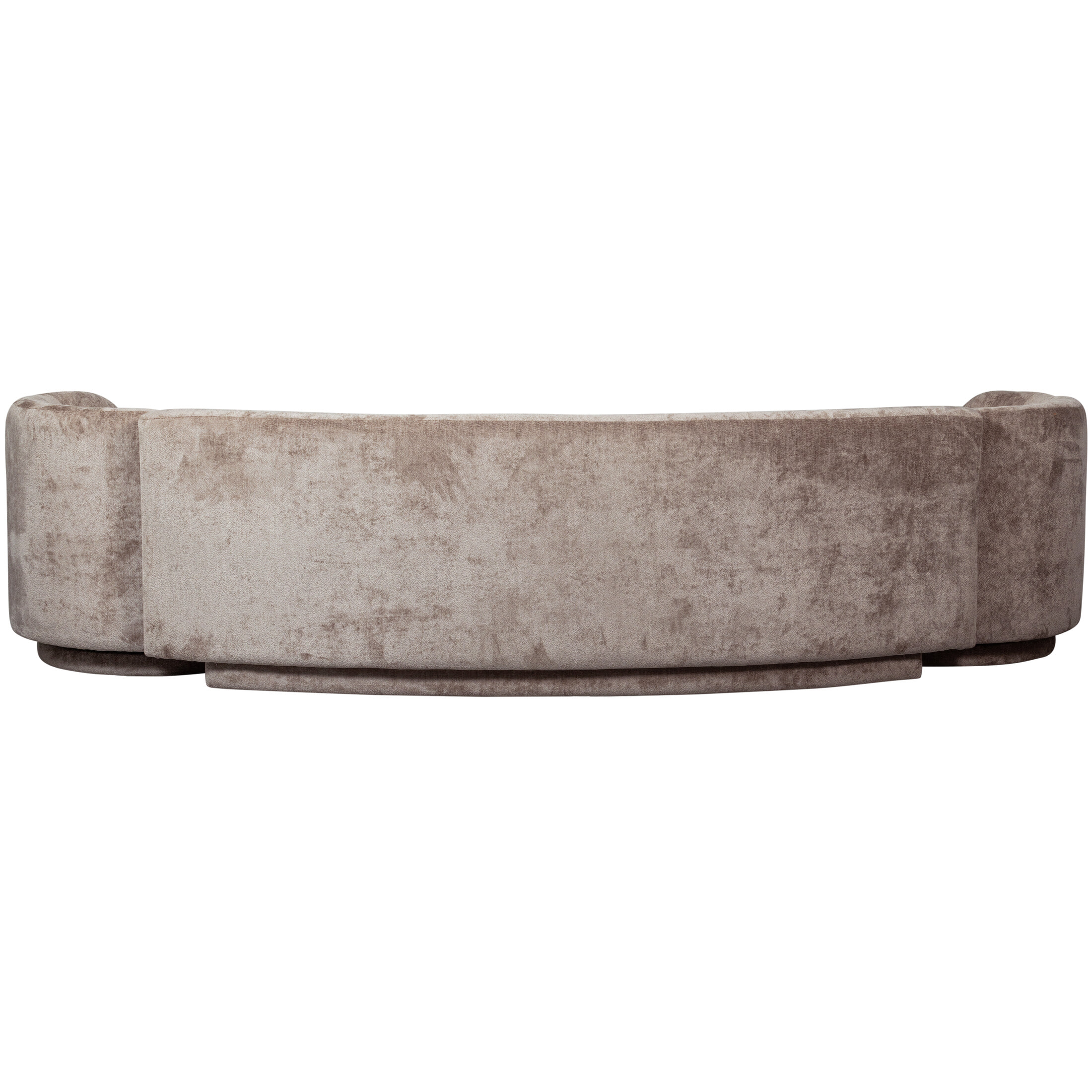 WOOOD Bank 'Combi-Popular' Bank+2 fauteuils, 290cm, Chenille, kleur Taupe