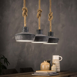 Hanglamp 'Mykelti' 3-lamps