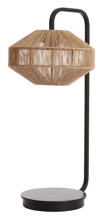 Light & Living Tafellamp 'Lyra' 60cm, kleur Naturel