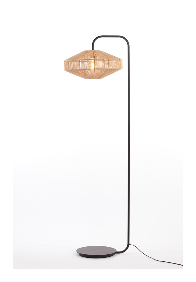Light & Living Vloerlamp 'Lyra' 164cm, kleur Naturel