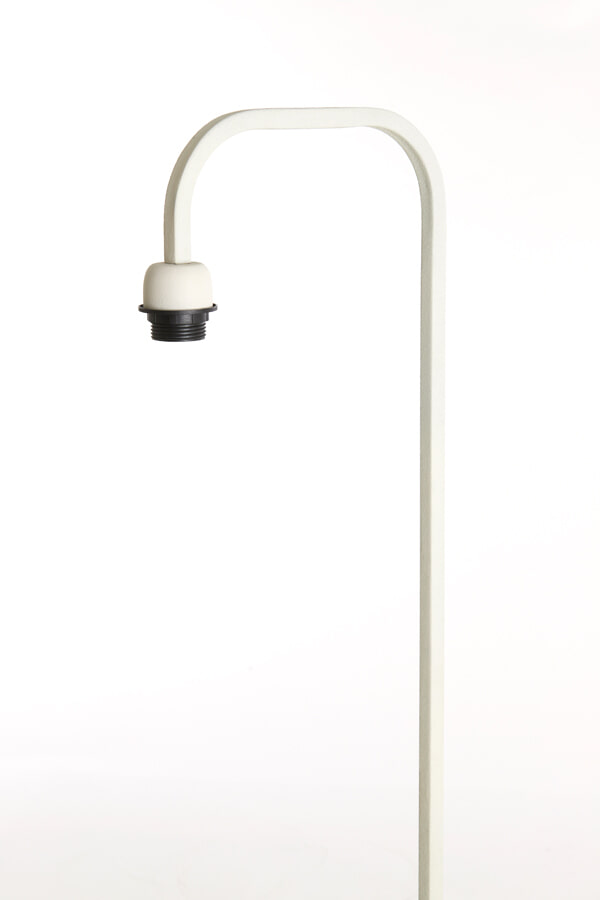 Light & Living Vloerlamp 'Mareno' 164cm, kleur Crème (excl. kap)