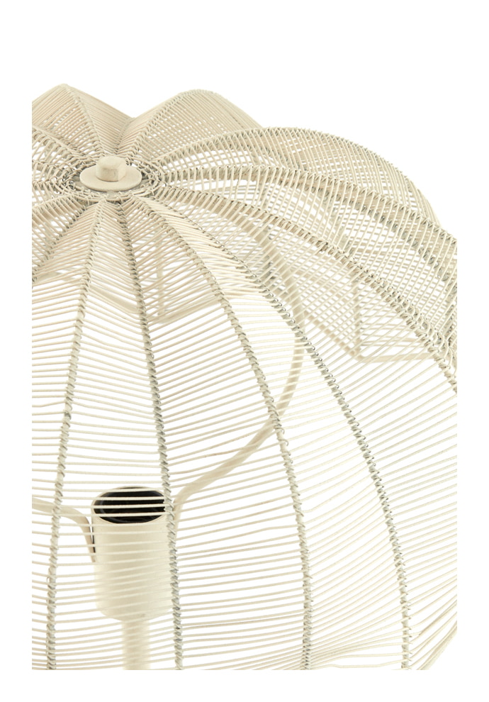 Light & Living Vloerlamp 'Espelo' 150cm hoog, kleur Crème