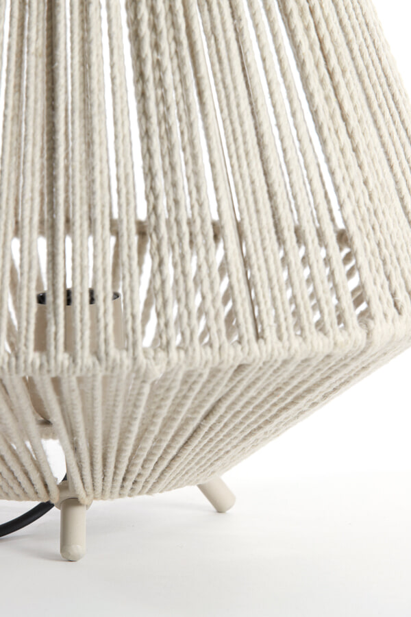 Light & Living Tafellamp 'Felida' 40cm hoog, kleur Crème