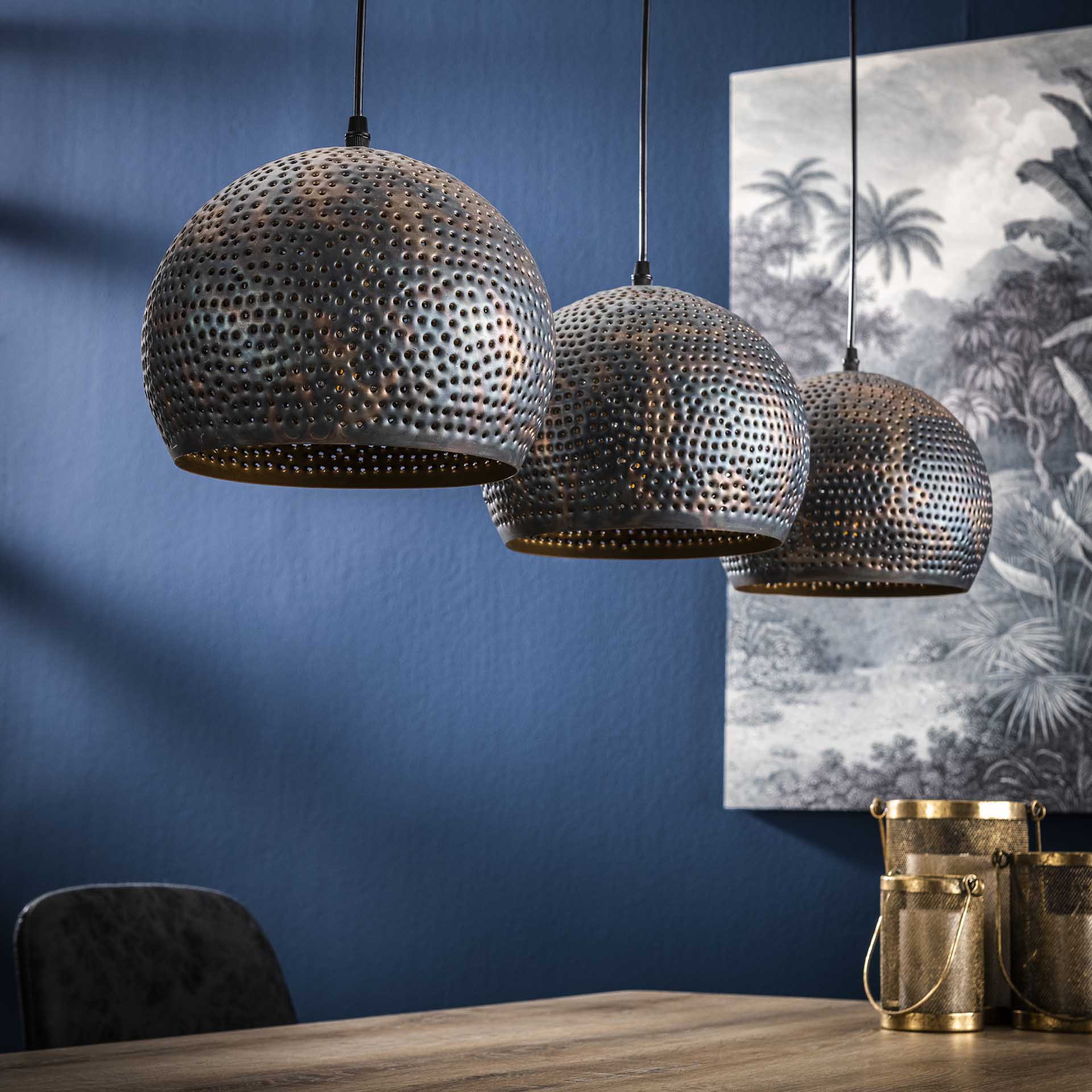 Hanglamp 'Murray' 3-lamps