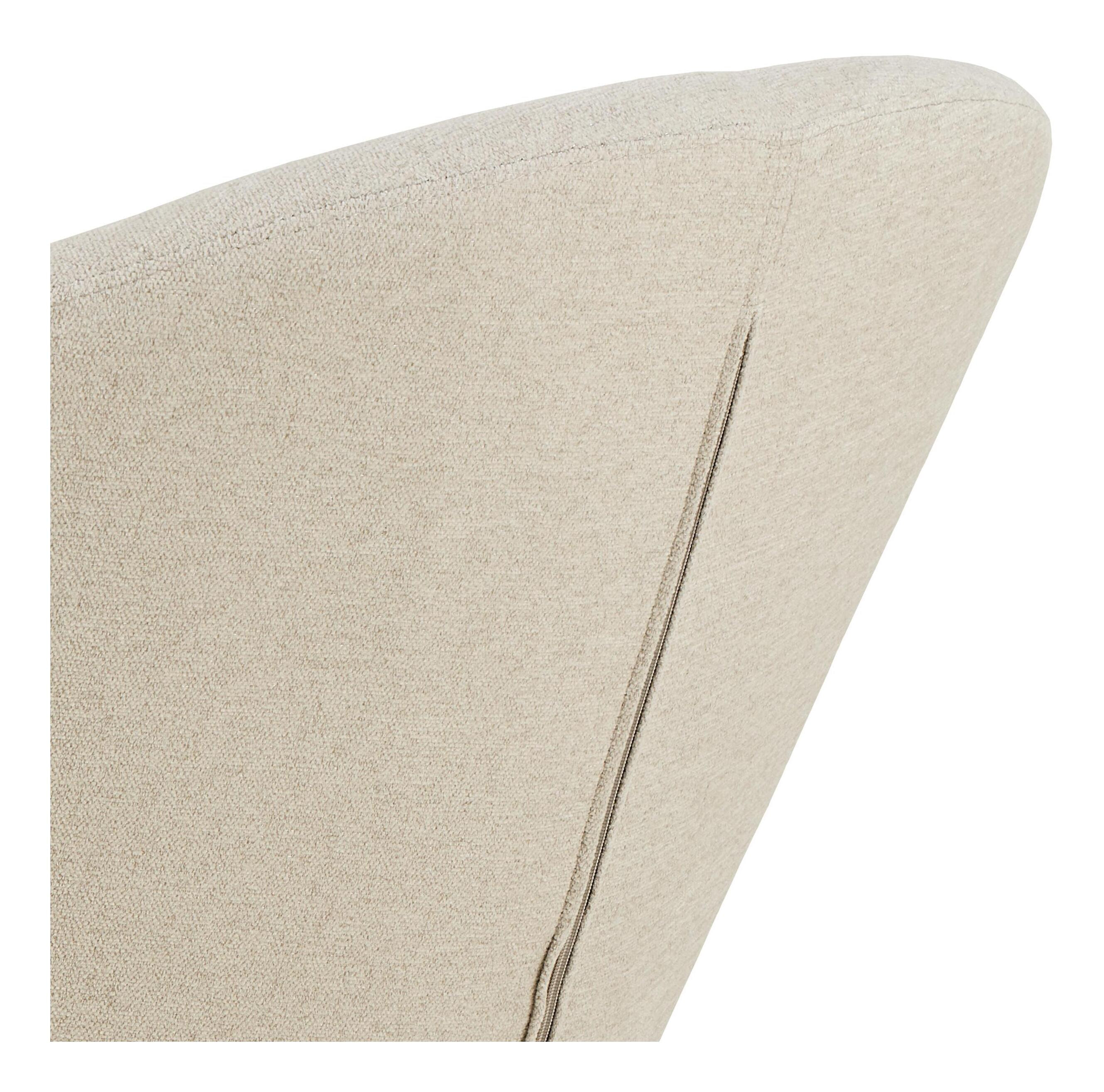 Bendt Draaifauteuil 'Lærke' Geweven, kleur Beige