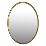 ZILT Ovale Spiegel 'Larrys' 80 x 60cm, kleur Antique Brass