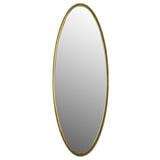 ZILT Ovale Spiegel 'Larrys' 160 x 60cm, kleur Antique Brass