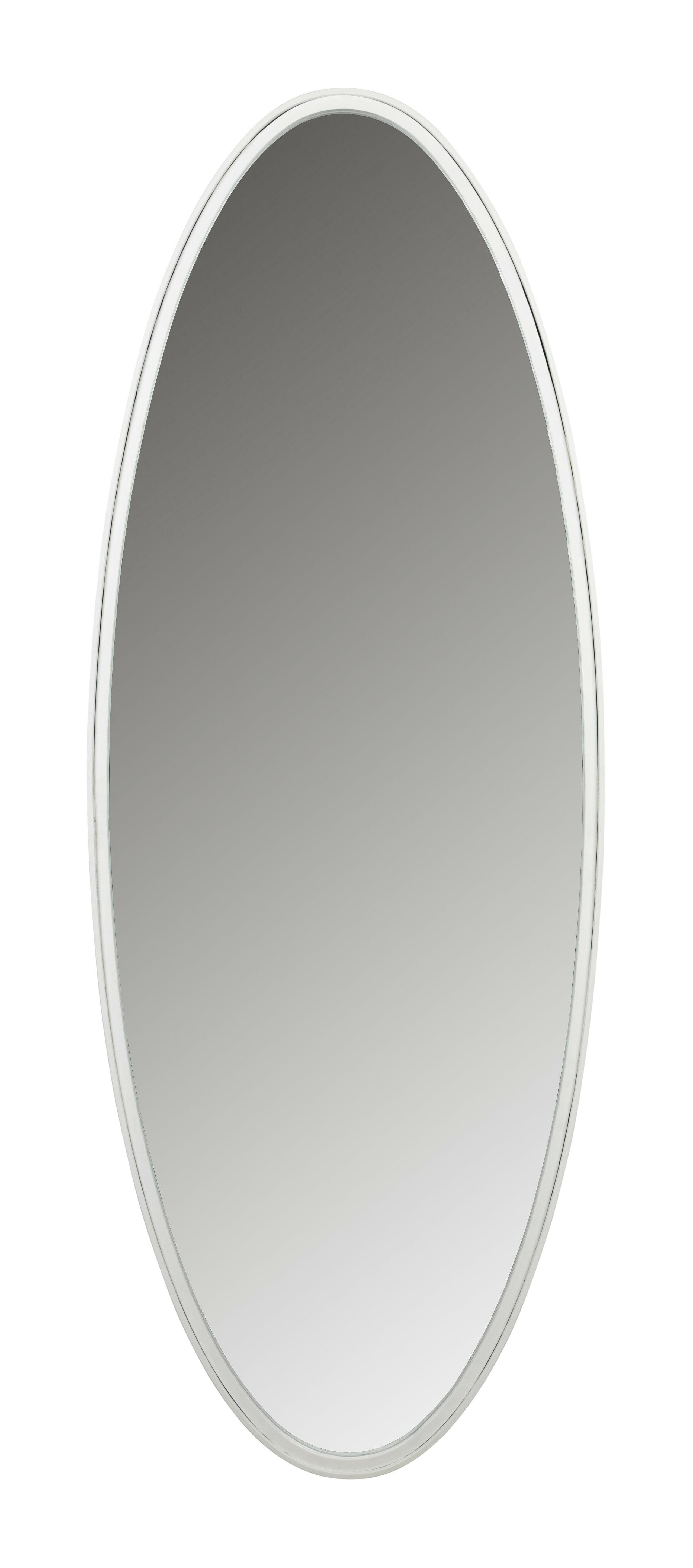 ZILT Ovale Spiegel Marrys 160 x 60cm - Wit - Ovaal
