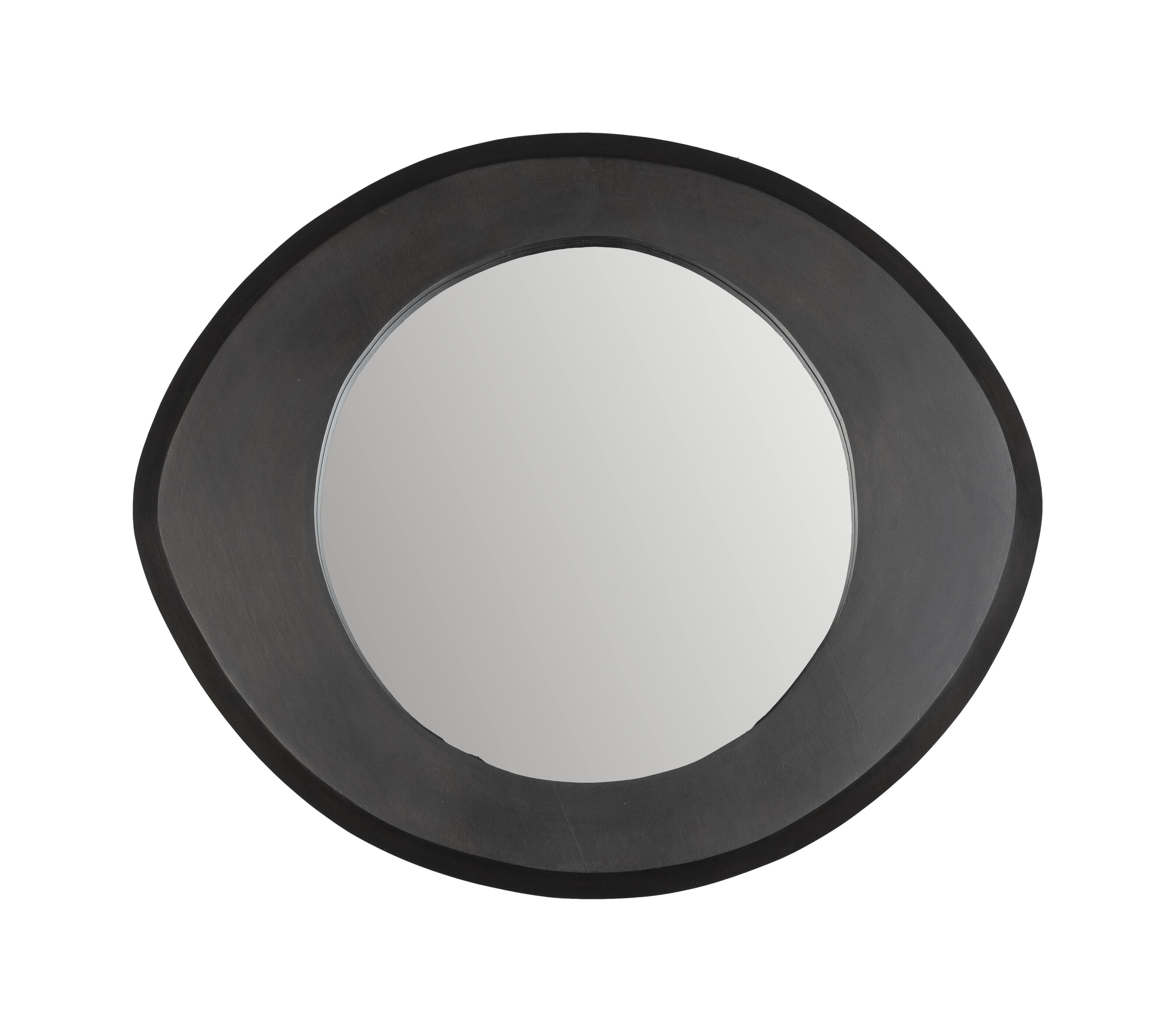 Dutchbone Spiegel 'Aren' Mangohout, 55 x 47cm