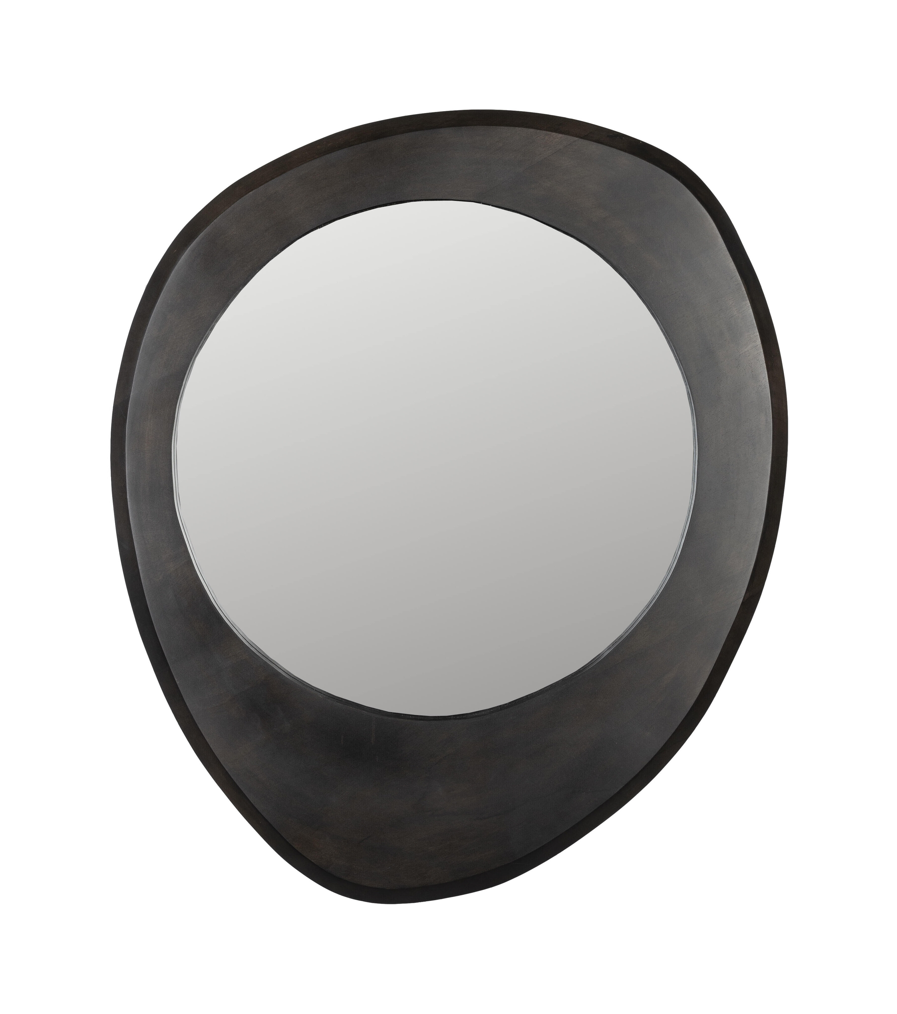 Dutchbone Spiegel 'Aren' Mangohout, 59 x 71cm