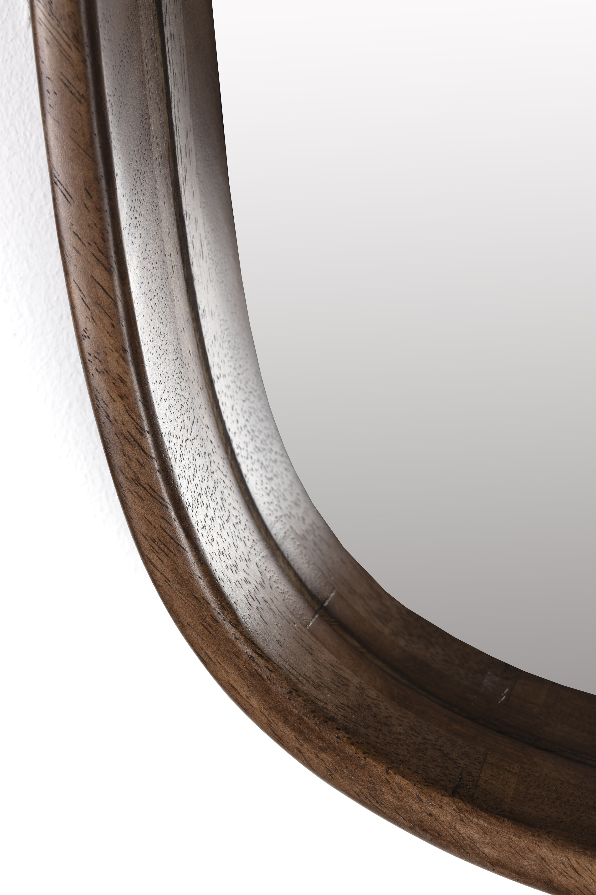 ZILT Vierkante Spiegel 'Rania' Rubberhout, 50 x 50cm