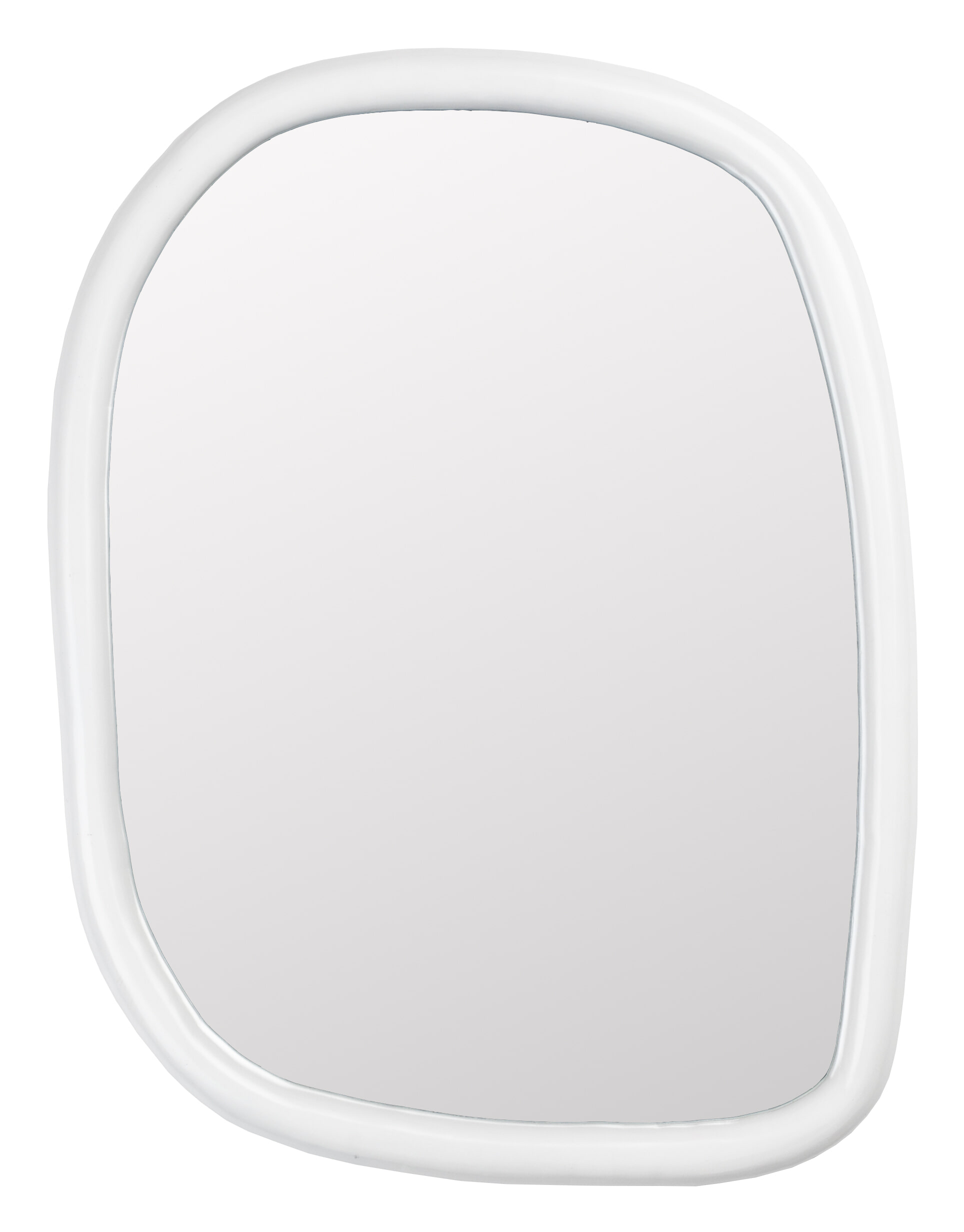 Zuiver Organische Spiegel 'Looks' 70 x 55cm, kleur Off White