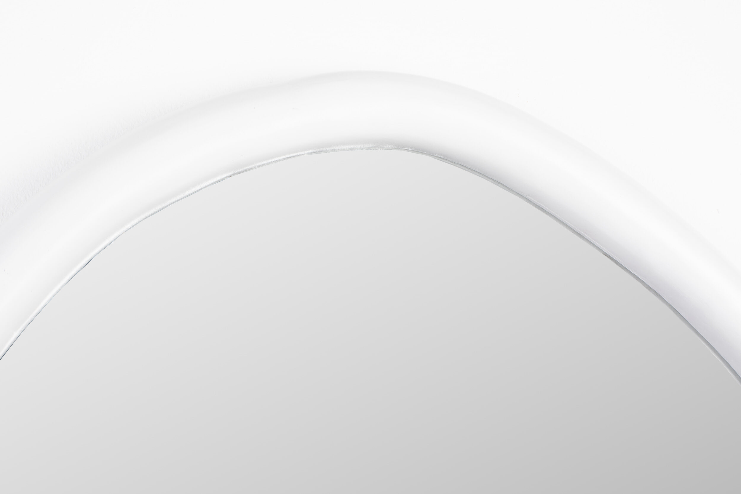 Zuiver Organische Spiegel 'Looks' 70 x 55cm, kleur Off White