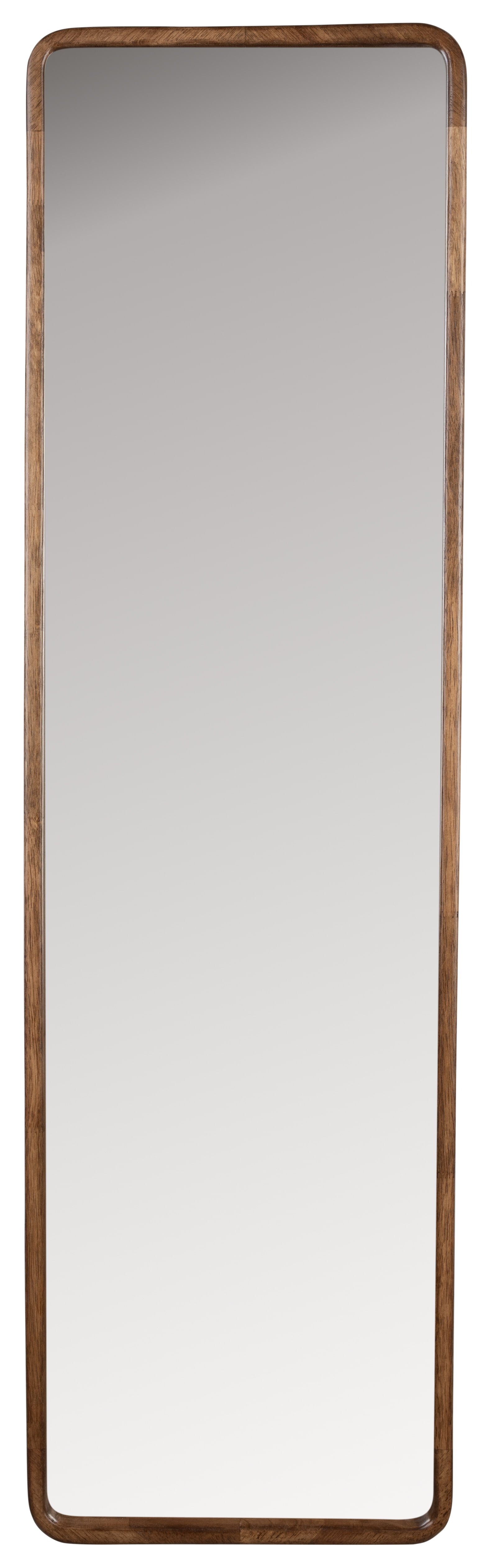 ZILT Rechthoekige Spiegel Rania Rubberhout, 120 x 34cm - Bruin
