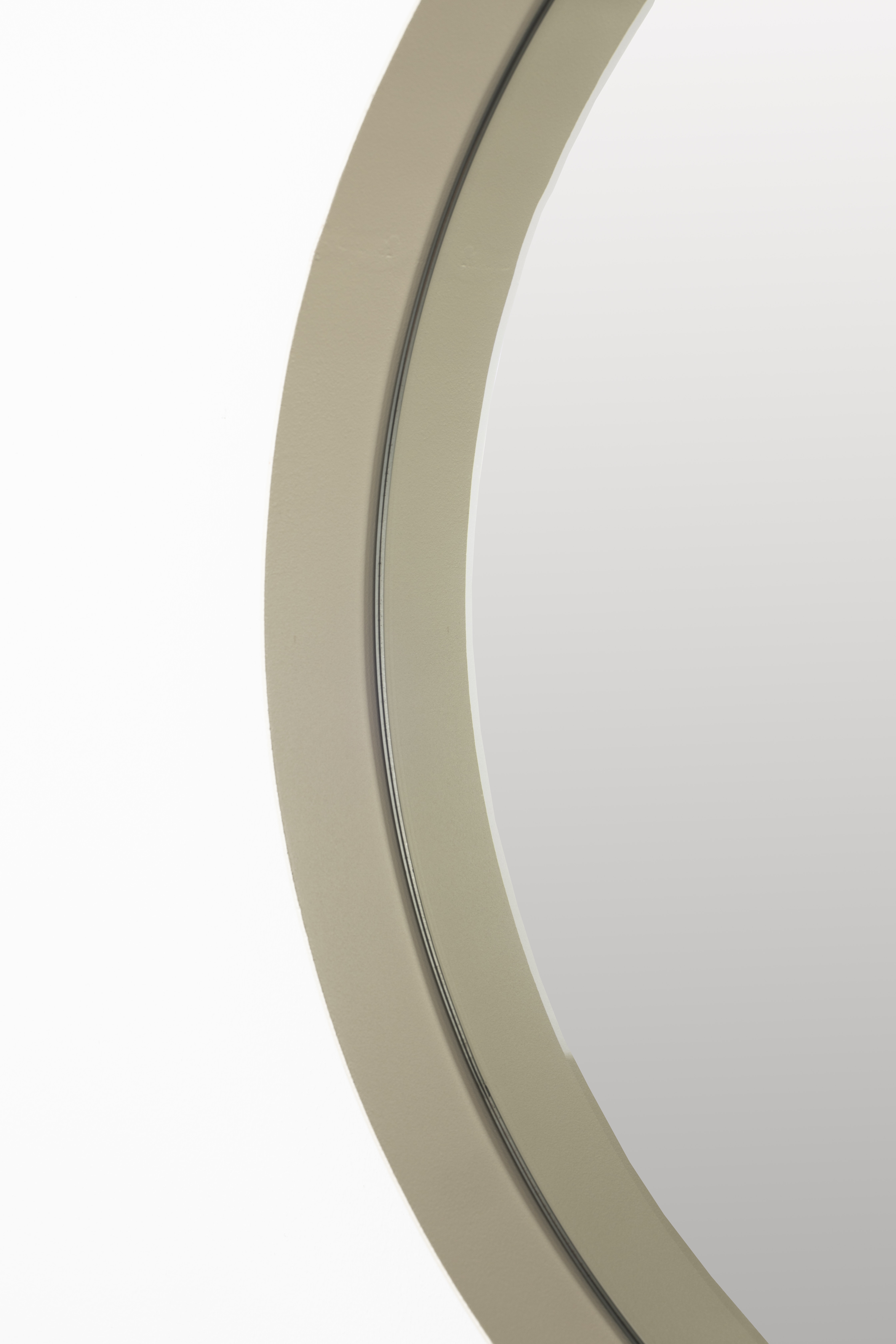 Zuiver Ronde Spiegel 'Bubbles' 50cm, kleur Beige