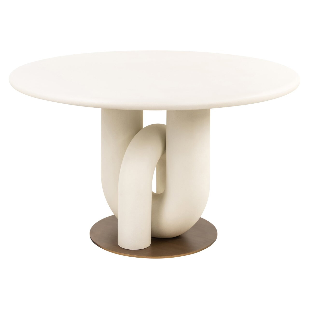 Richmond Ronde Eettafel Winslow 135cm - Wit
