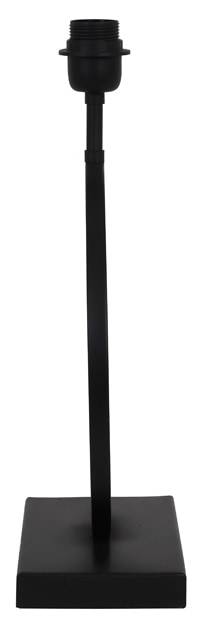 Light & Living Tafellamp 'Liva' 42cm, kleur Mat Zwart (excl. kap)