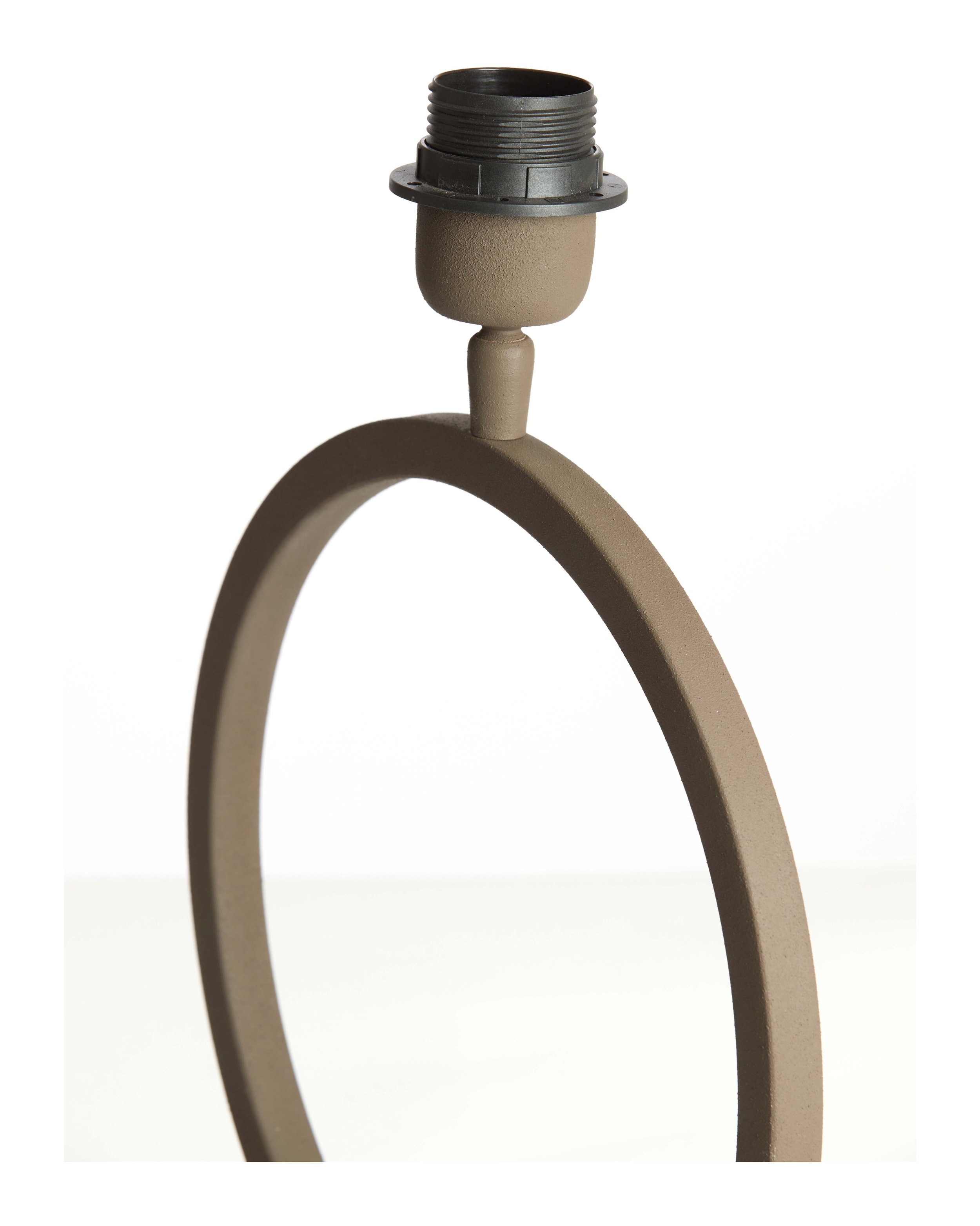 Light & Living Tafellamp 'Liva' 42cm, kleur Bruin (excl. kap)