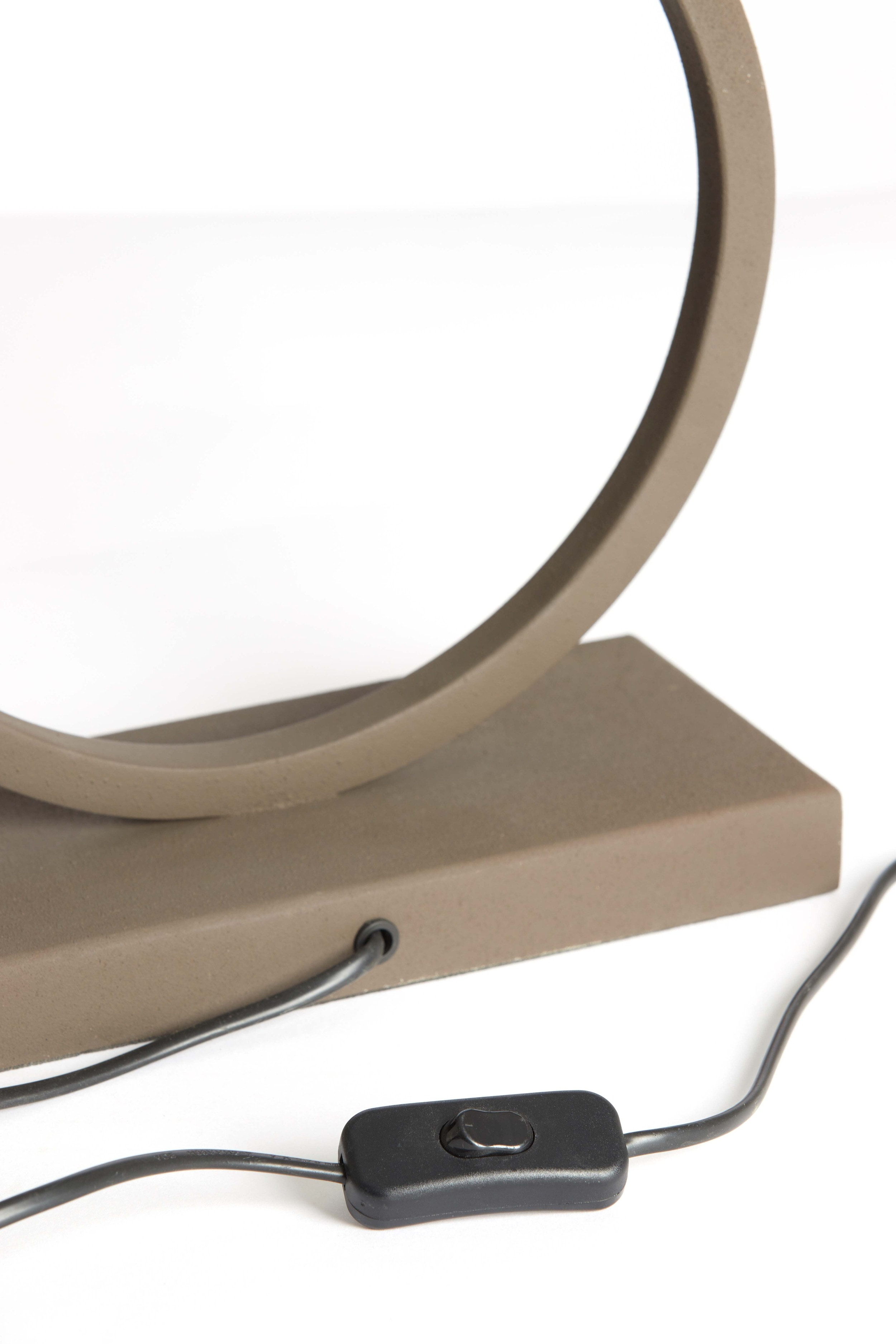 Light & Living Tafellamp 'Liva' 42cm, kleur Bruin (excl. kap)