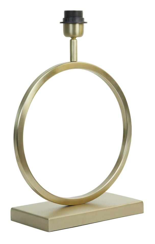 Light & Living Tafellamp 'Liva' 37cm, kleur Goud (excl. kap)