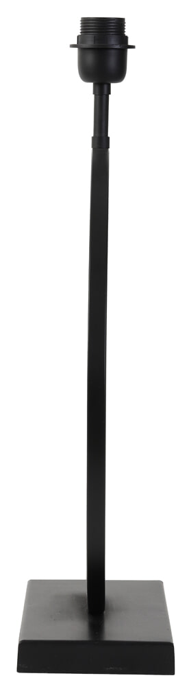 Light & Living Tafellamp 'Liva' 52cm, kleur Mat Zwart (excl. kap)